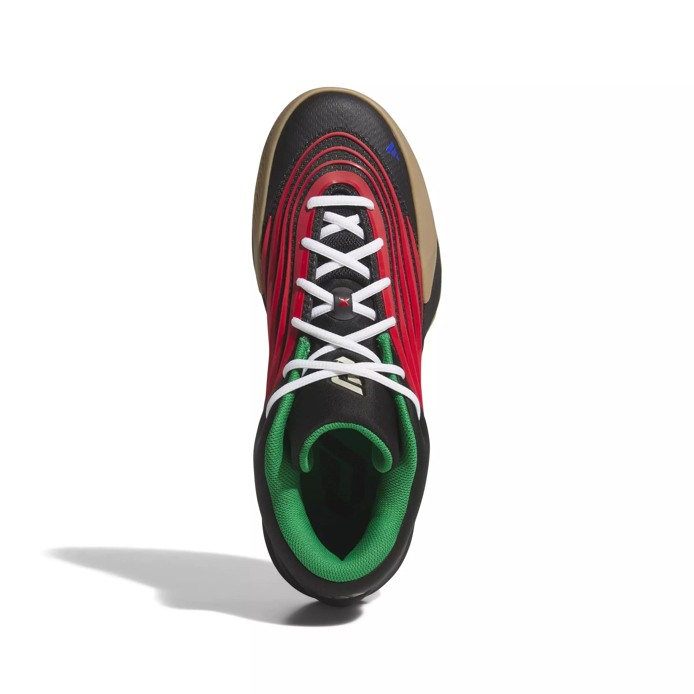 adidas Dame X "Core Black/Pure Ruby/Gum 4" Men's Basketball Shoe - BLACK/RUBY/GUM