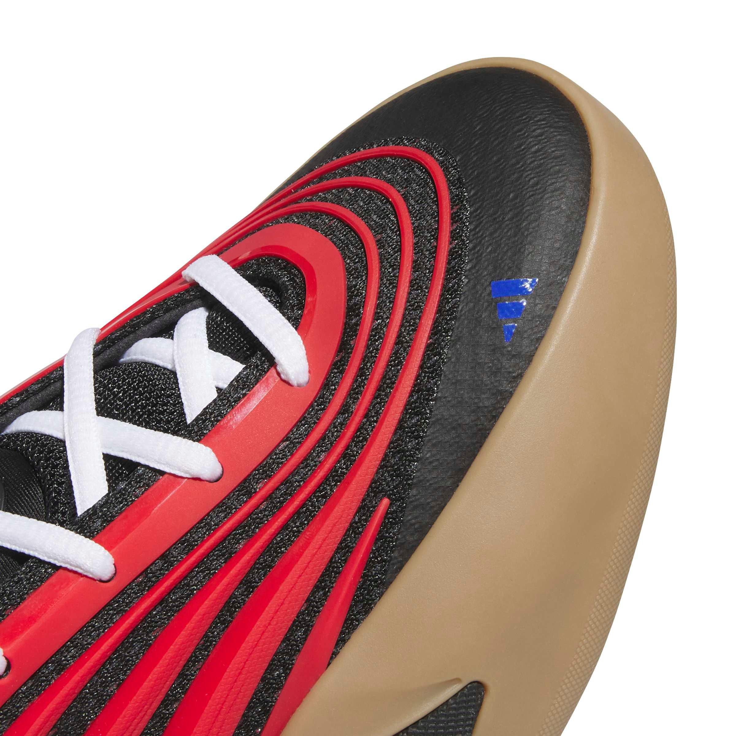 adidas Dame X "Core Black/Pure Ruby/Gum 4" Men's Basketball Shoe - BLACK/RUBY/GUM