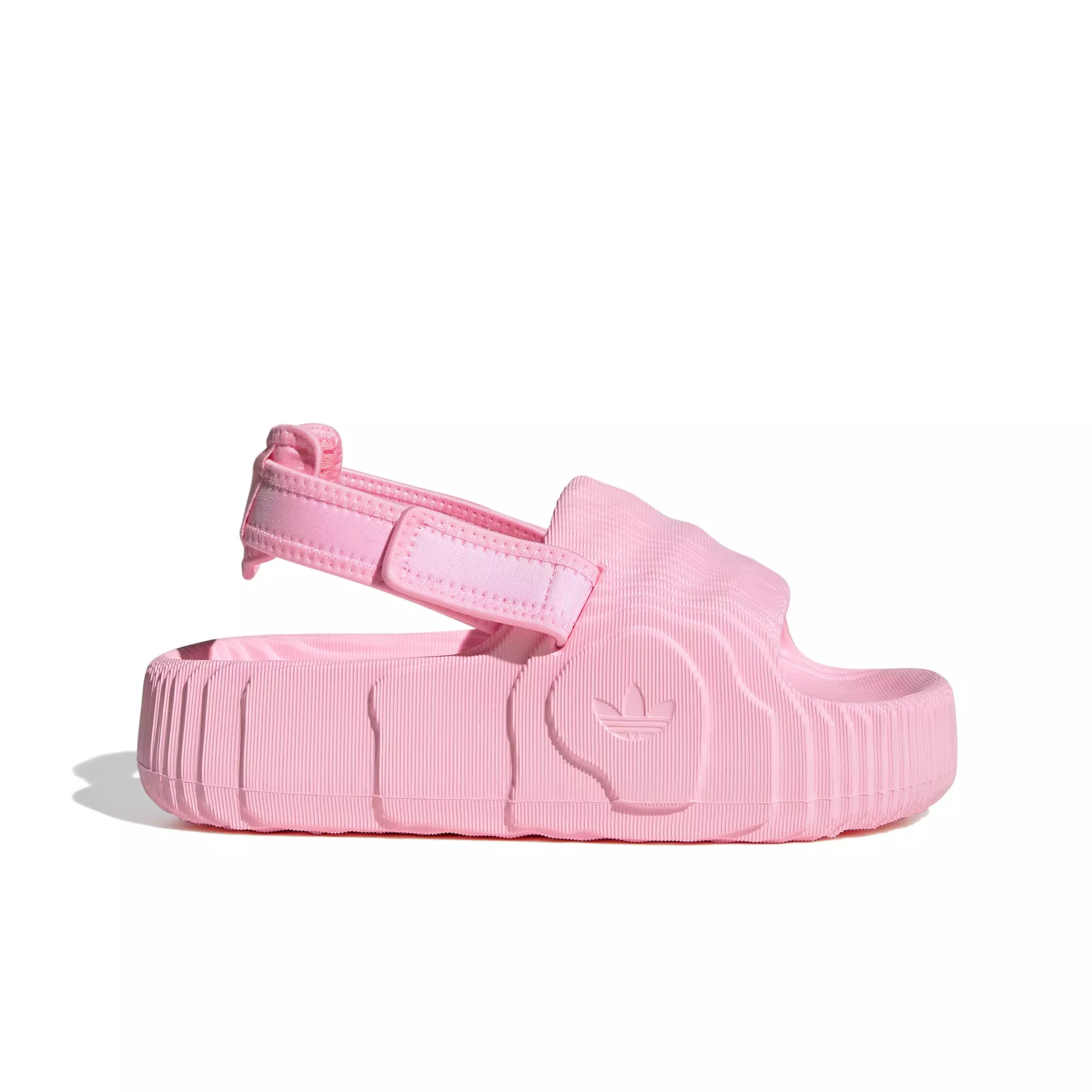 adidas Originals Adilette 22 XLG "Pink Spark/Pink Spark/Pink Spark" Women's Slide - PINK/PINK/PINK