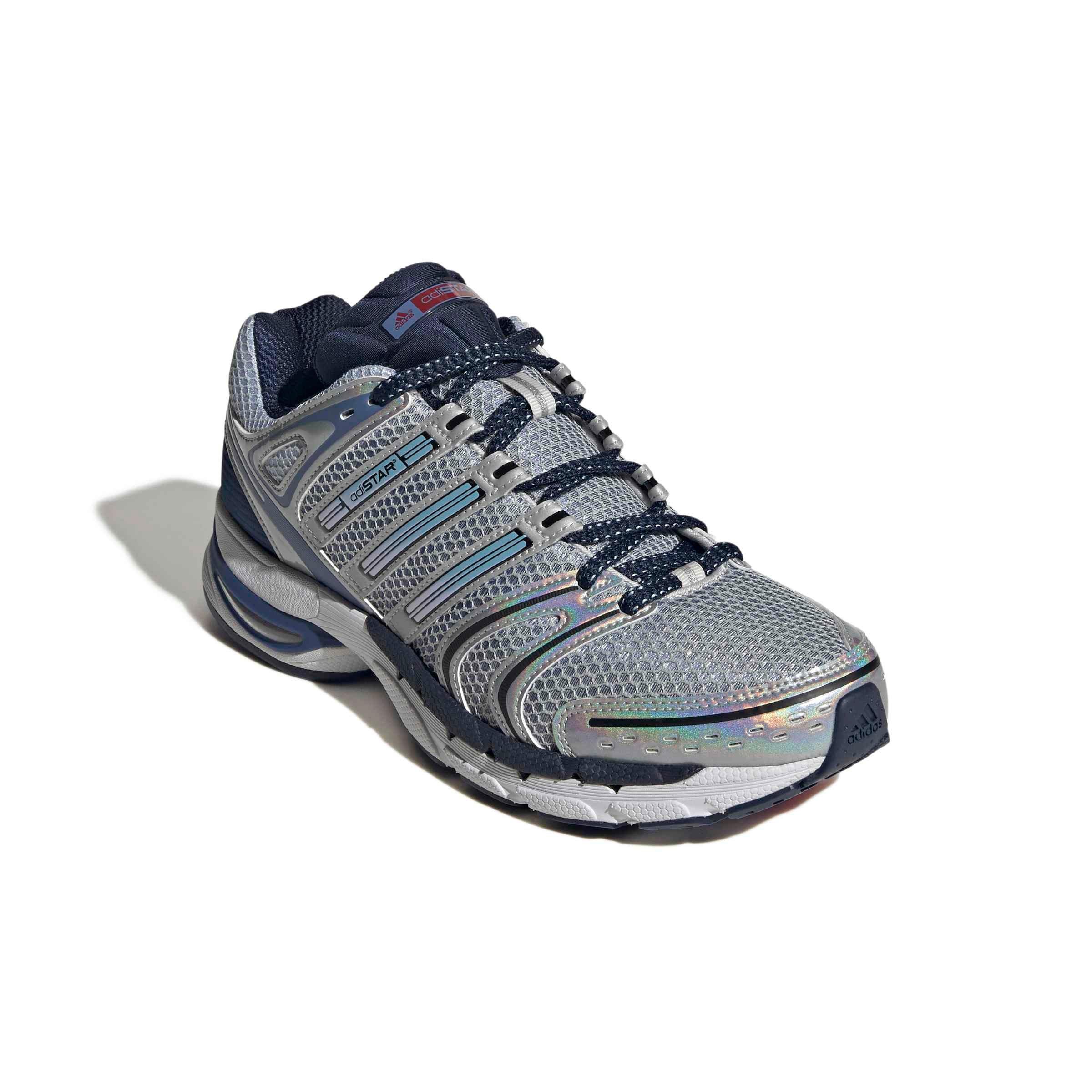 adidas Originals Adistar Control 5 "Grey One/Clear Sky/Equipment Red" Men's Shoe - GREY/SKY/RED