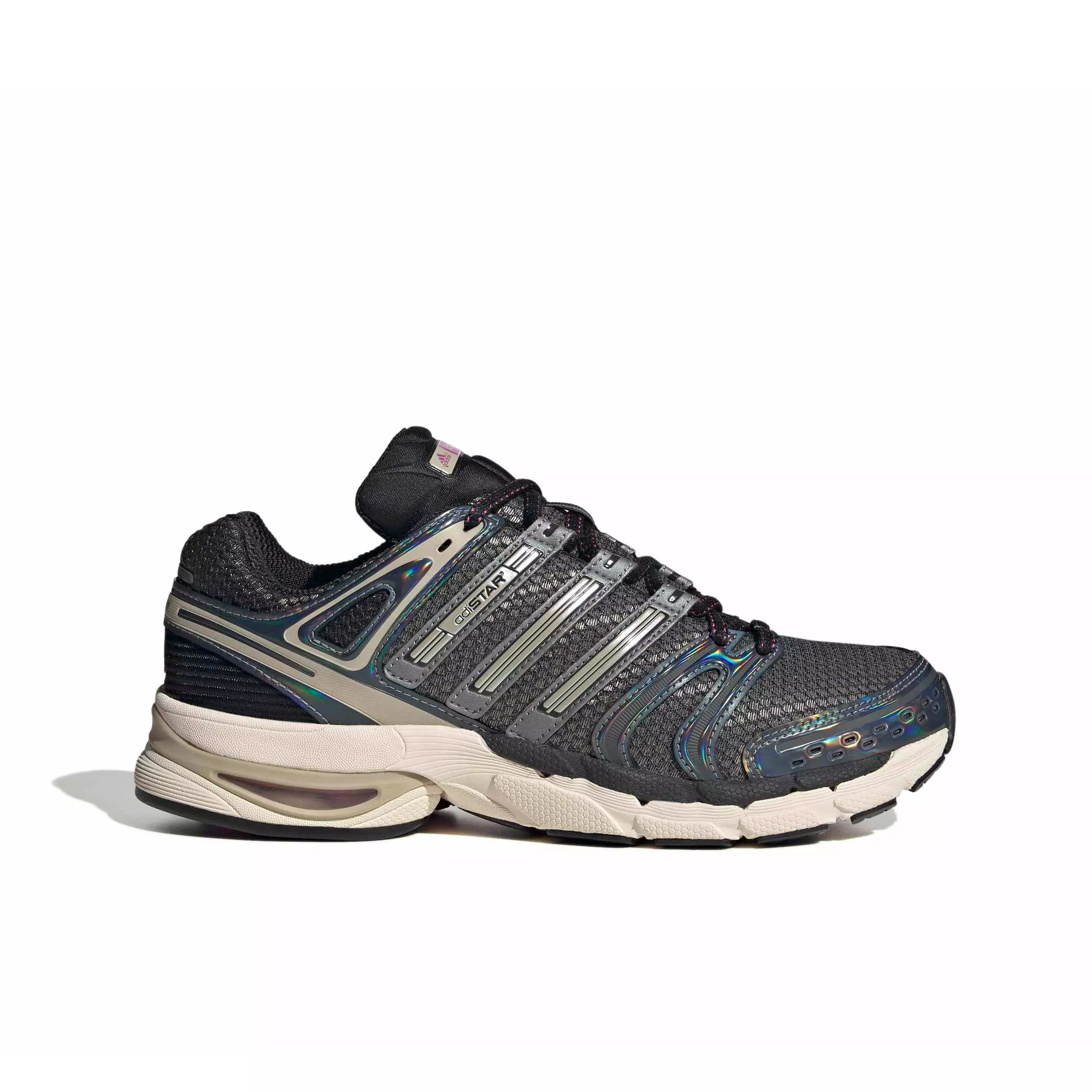 adidas Originals Adistar Control 5 "Core Black/Khaki Three/Semi Lucid Fuchsia" Men's Shoe - BLACK/KHAKI/FUCHSIA