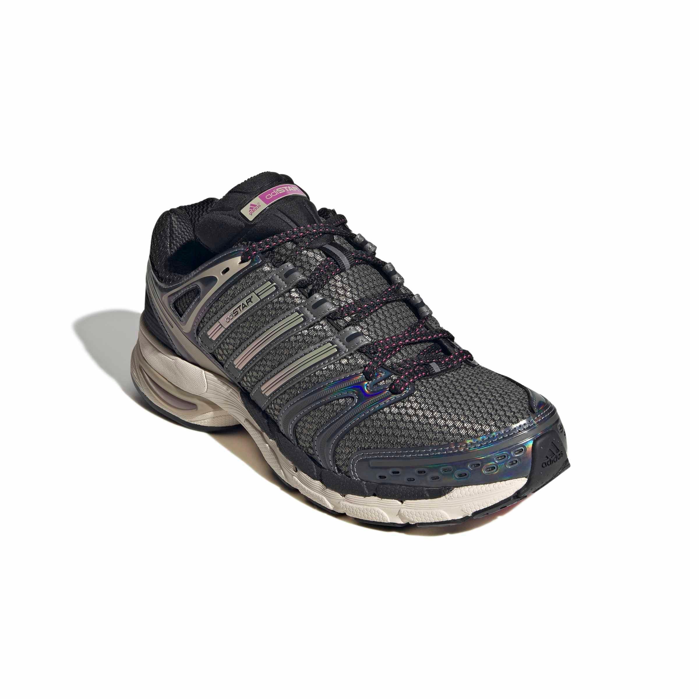 adidas Originals Adistar Control 5 "Core Black/Khaki Three/Semi Lucid Fuchsia" Men's Shoe - BLACK/KHAKI/FUCHSIA