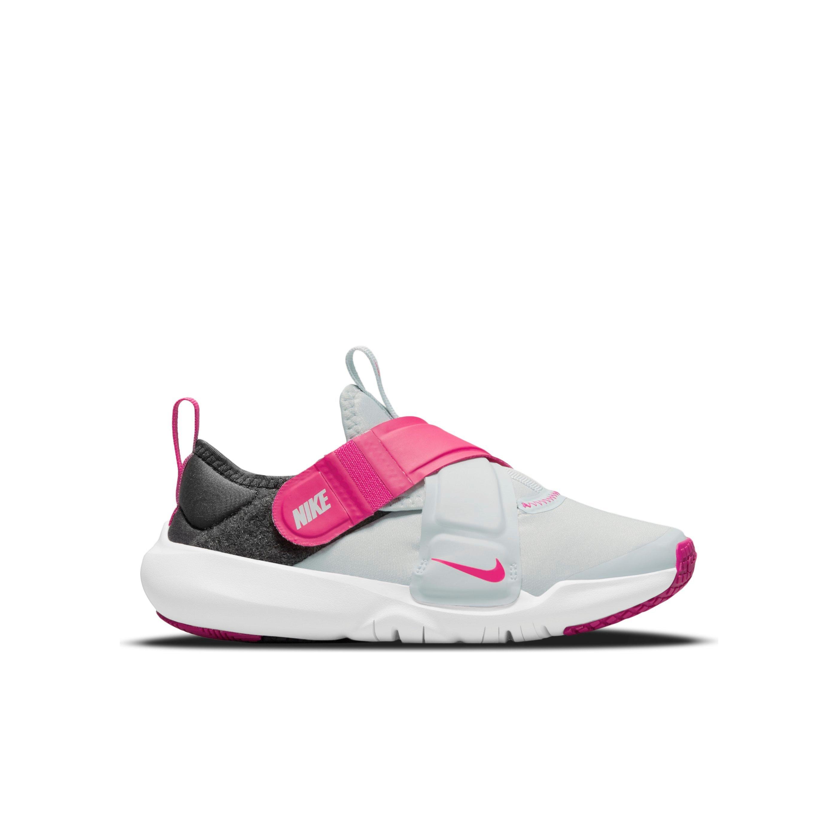 Nike Flex Advance "Pure Platinum/Pink Prime/Sangria" Preschool Boys' Running Shoe - GREY Thumbnail View 1