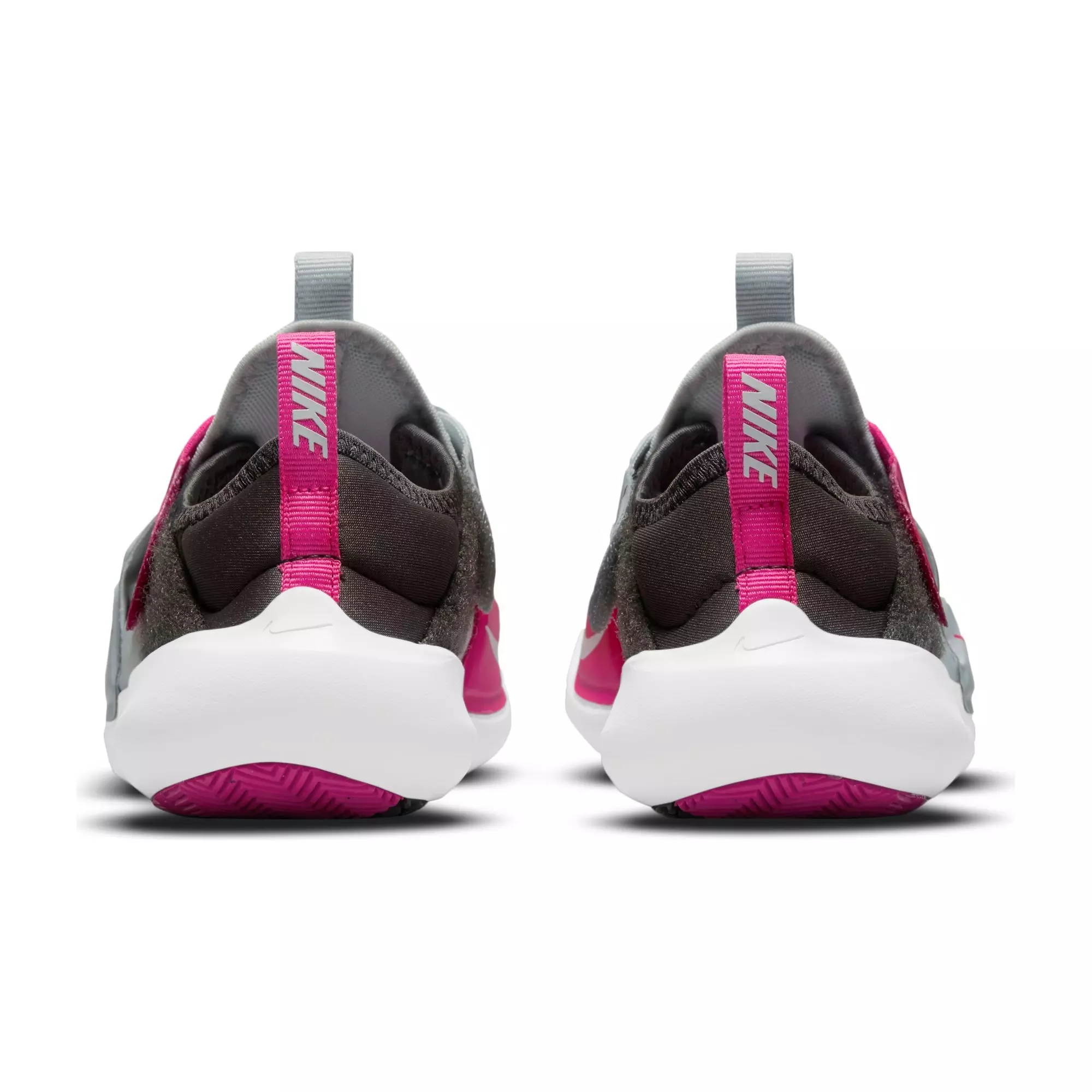 Nike Flex Advance "Pure Platinum/Pink Prime/Sangria" Preschool Boys' Running Shoe - GREY