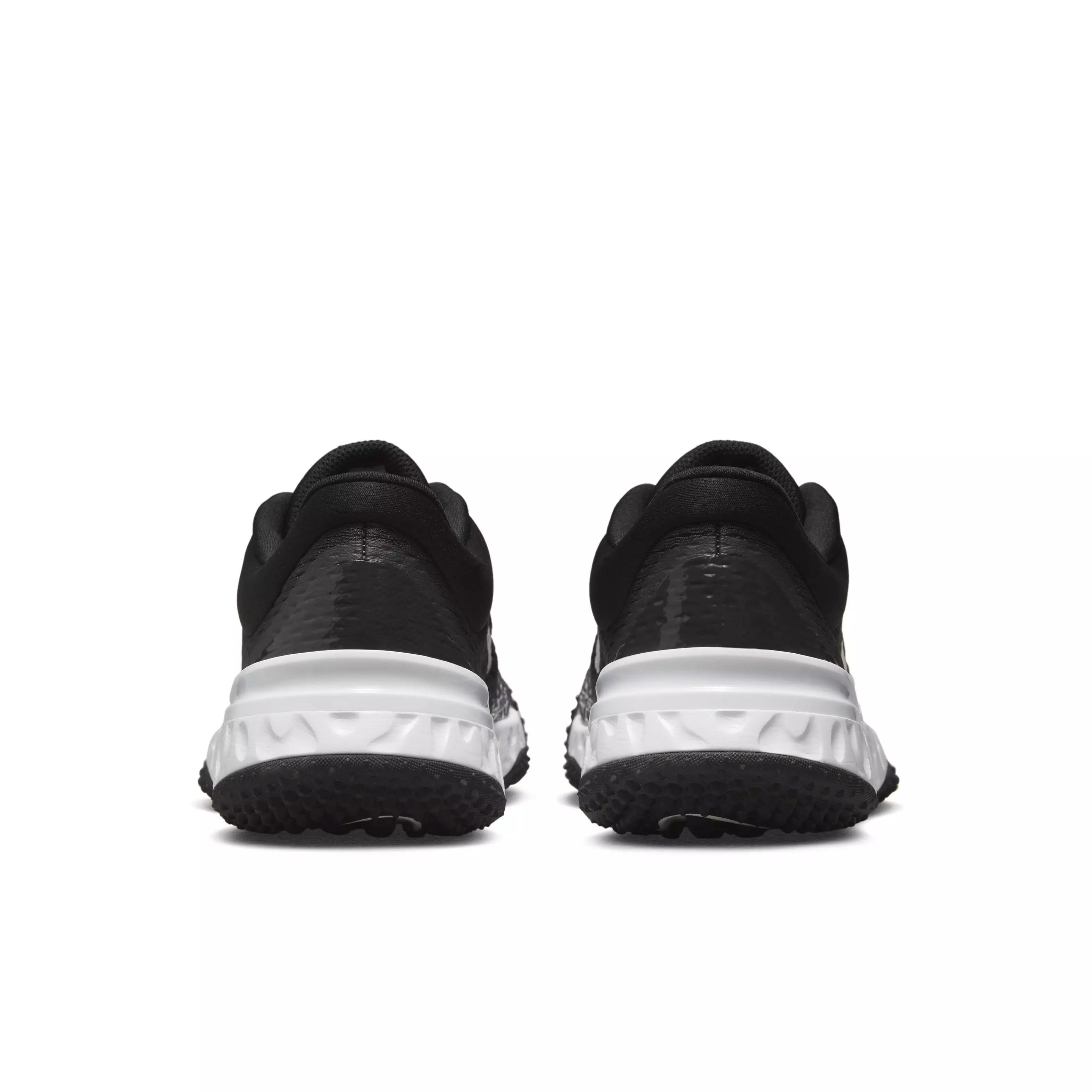 Nike Alpha Huarache Elite 4 Turf "Black/Dark Smoke Grey/Mint Foam/White" Women's Softball Shoe - BLACK/DK GREY/MINT/WHITE