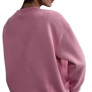 Nike Women's Sportswear Phoenix Fleece Oversized Crewneck Sweatshirt - Pink