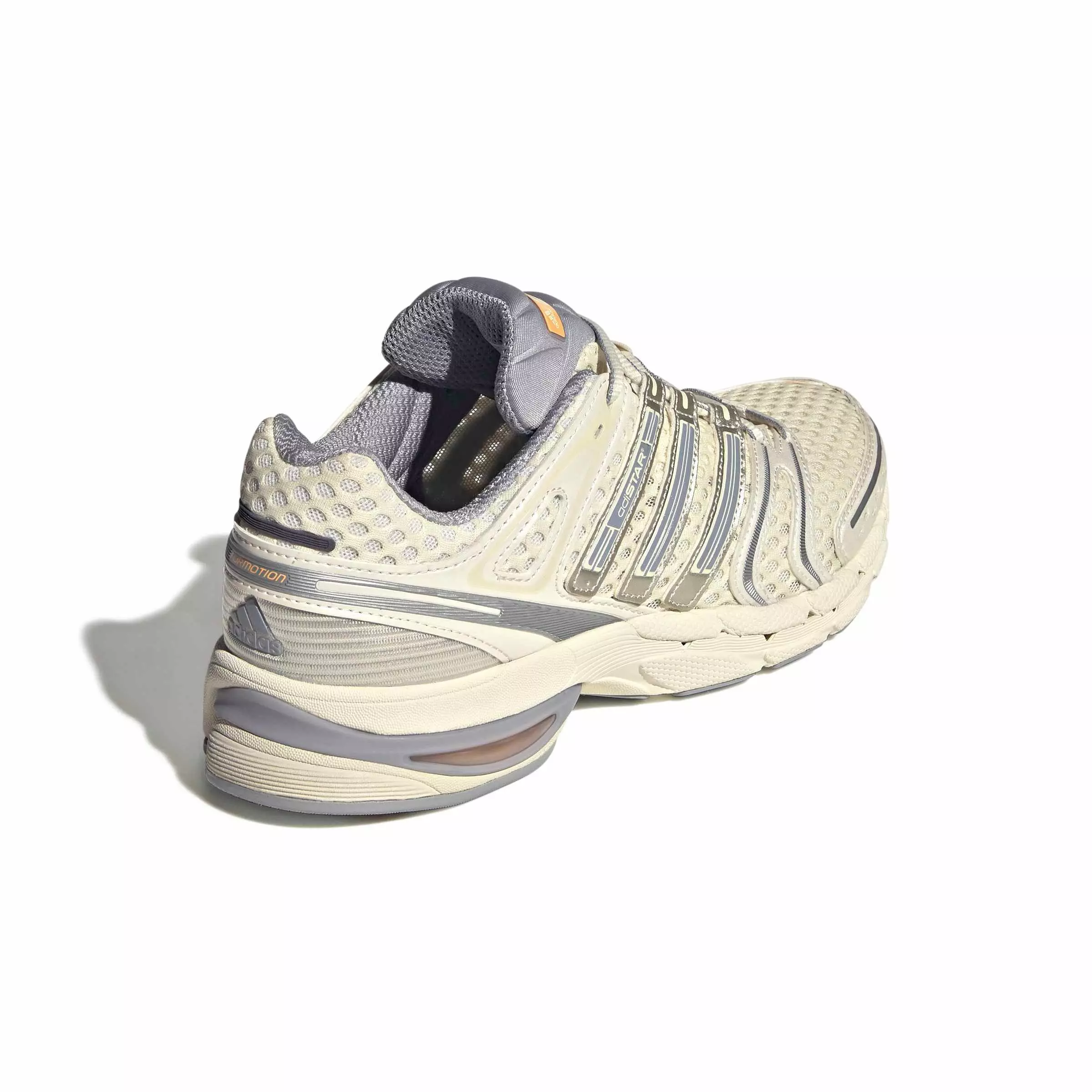 adidas Originals Adistar Control 5 "Cloud White/Halo Silver/Acid Orange" Men's Shoe - WHITE/SILVER/ORANGE