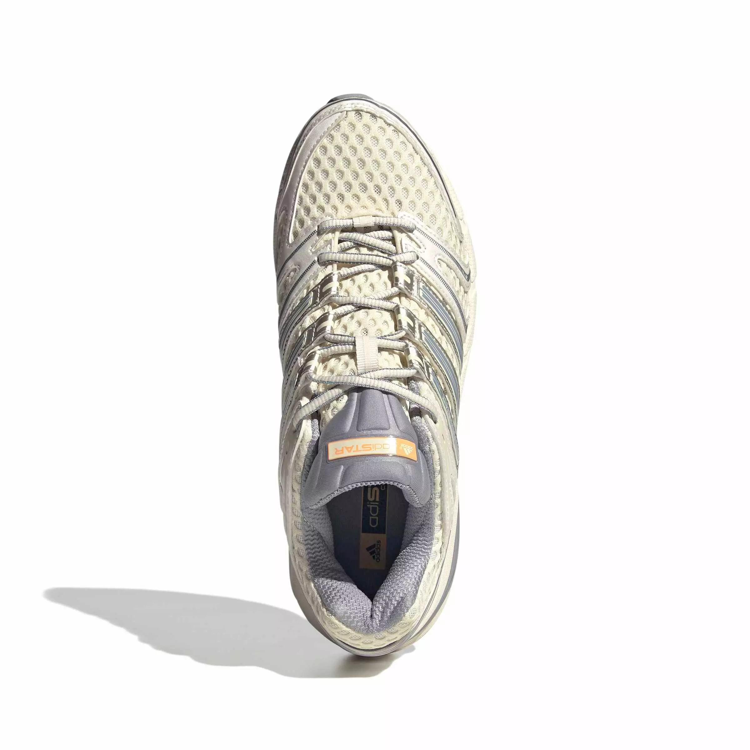 adidas Originals Adistar Control 5 "Cloud White/Halo Silver/Acid Orange" Men's Shoe - WHITE/SILVER/ORANGE