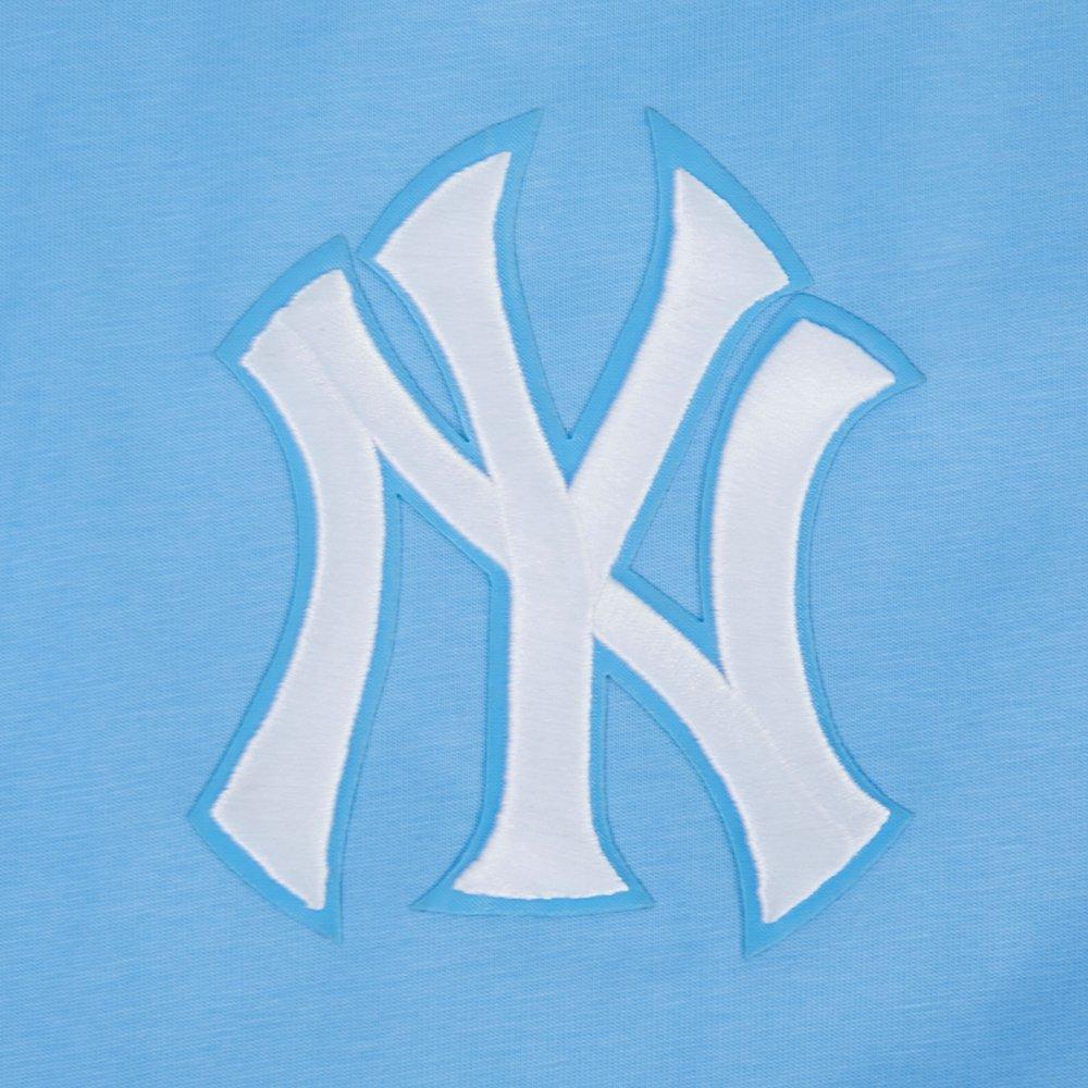 Pro Standard Men's MLB New York Yankees CJ Drop Shoulder Tee - LT BLUE
