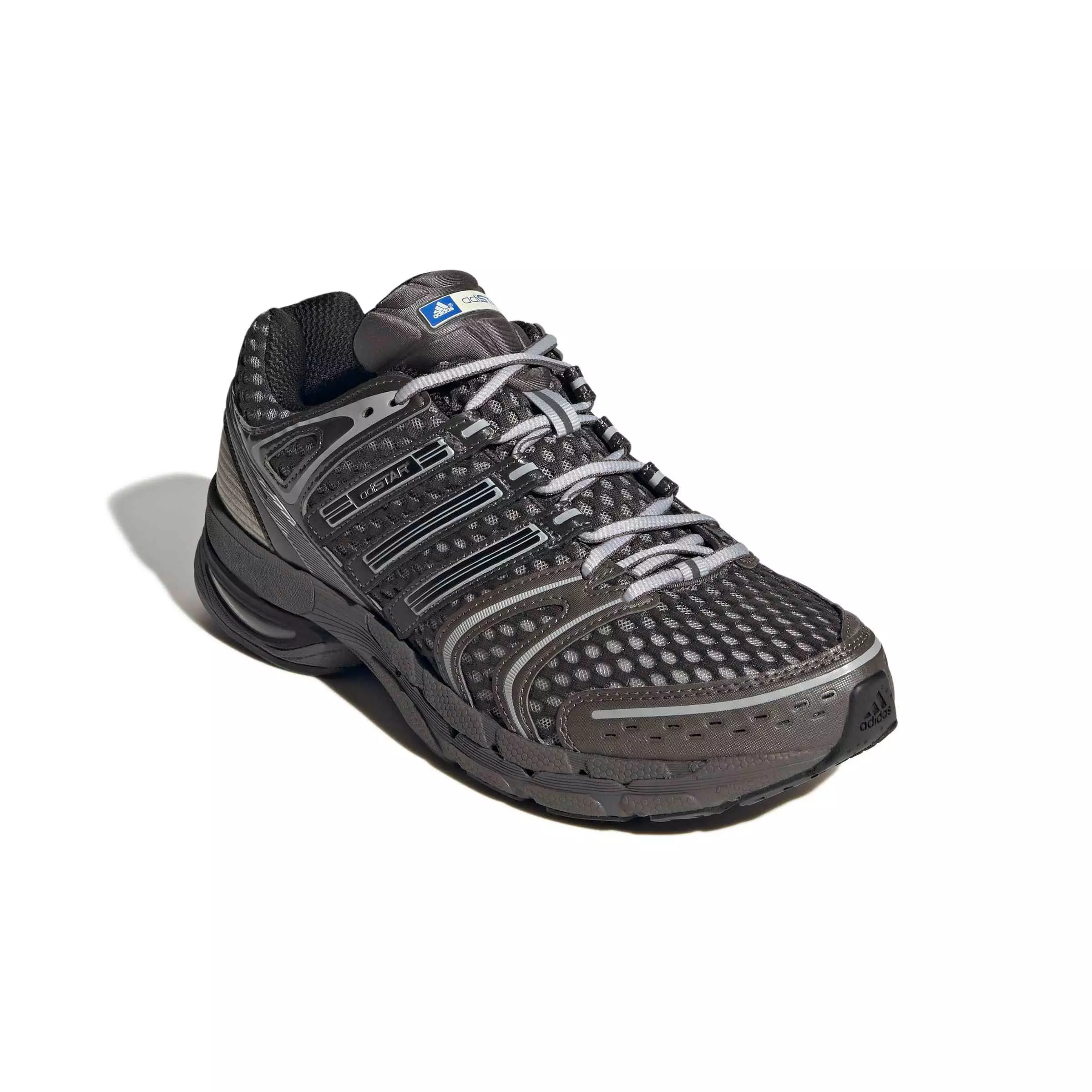 adidas Originals Adistar Control 5 "Trace Grey Metallic/Core Black/Light Brown" Men's Shoe - GREY/BLACK/LT BROWN