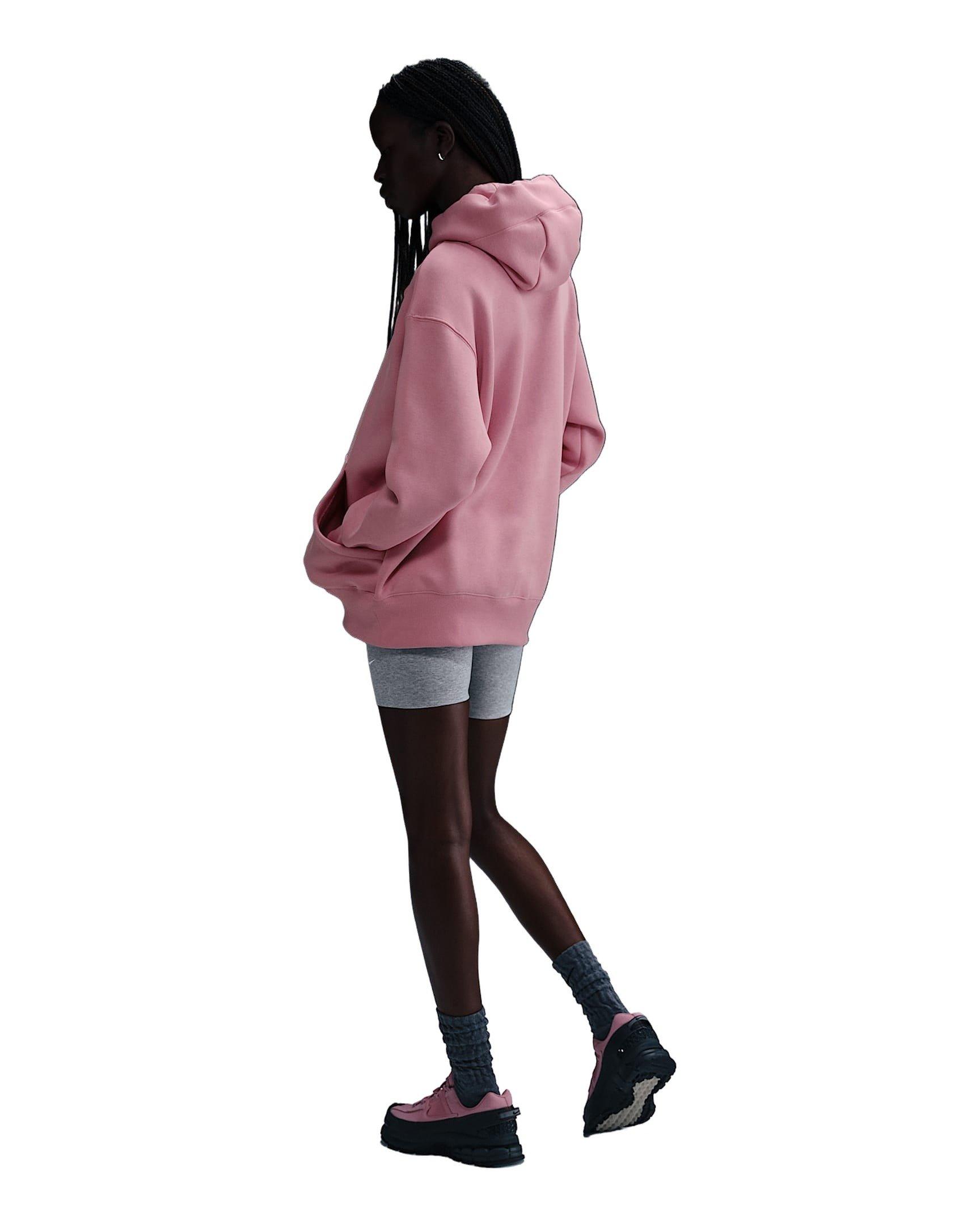 Nike Sportswear Phoenix Fleece Oversized Women's Pink Full-Zip Hooded Jacket