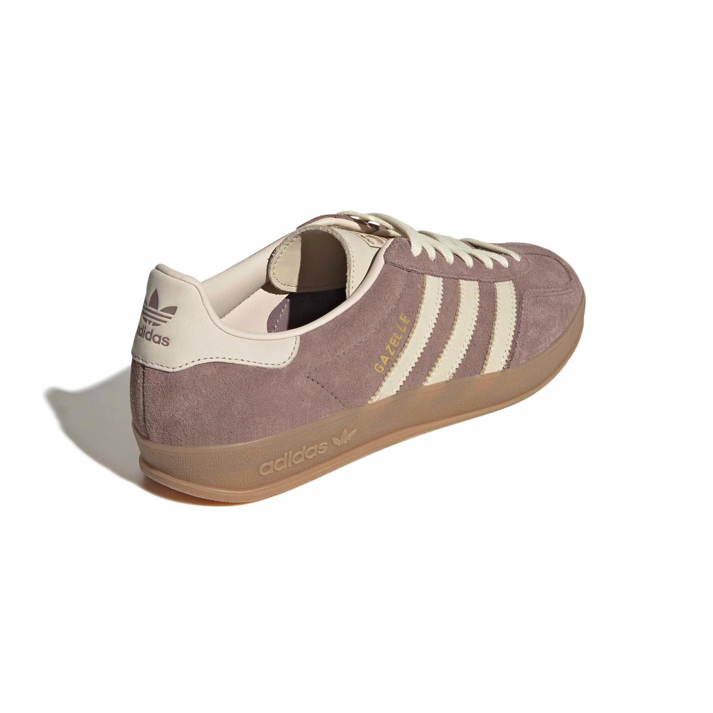 adidas Originals Gazelle Indoor "Trace Brown/Warm Vanilla/Gum 4" Men's Shoe - BROWN/VANILLA/GUM