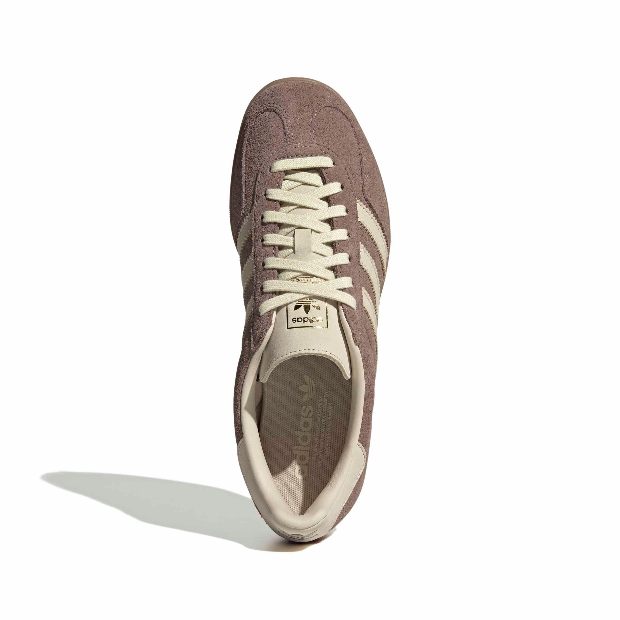 adidas Originals Gazelle Indoor "Trace Brown/Warm Vanilla/Gum 4" Men's Shoe - BROWN/VANILLA/GUM