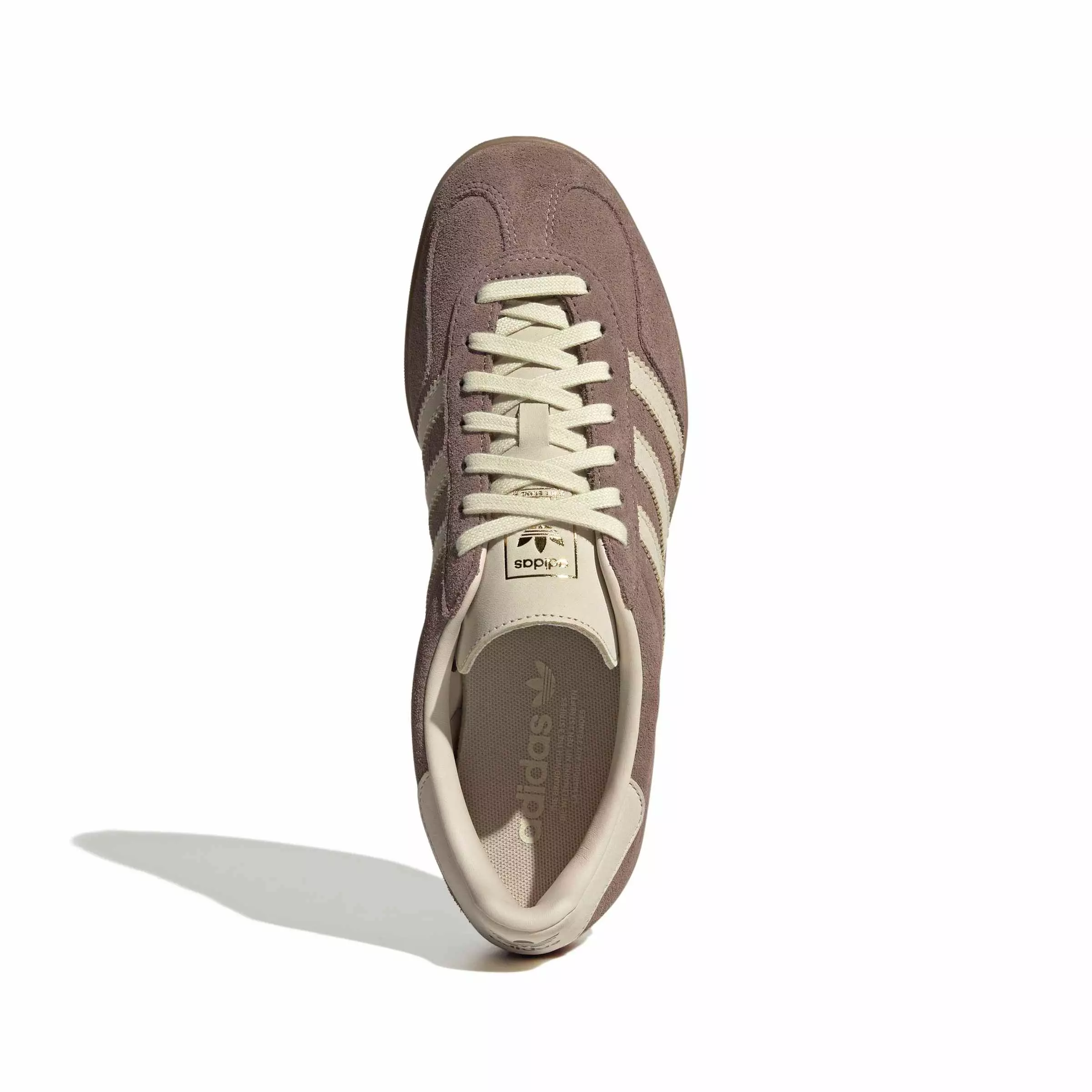adidas Originals Gazelle Indoor "Trace Brown/Warm Vanilla/Gum 4" Men's Shoe - BROWN/VANILLA/GUM