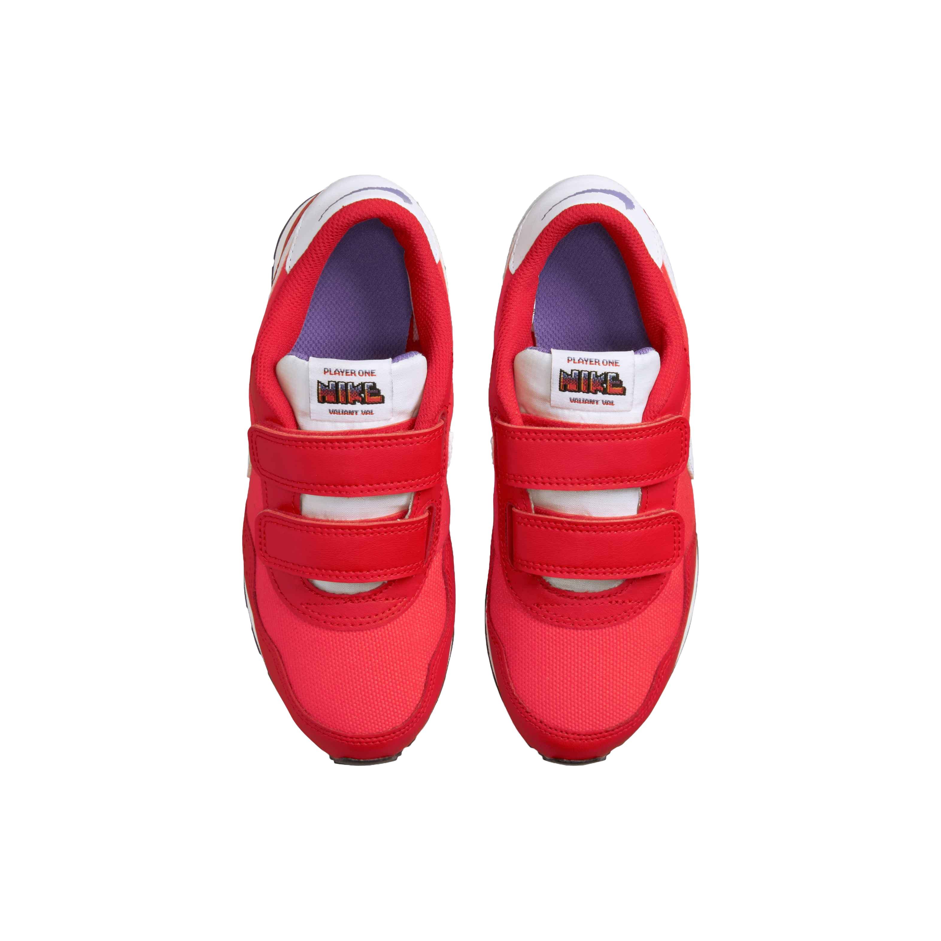 Nike MD Valiant SE "Siren Red/White/University Red" Preschool Boys' Shoe - RED Thumbnail View 4