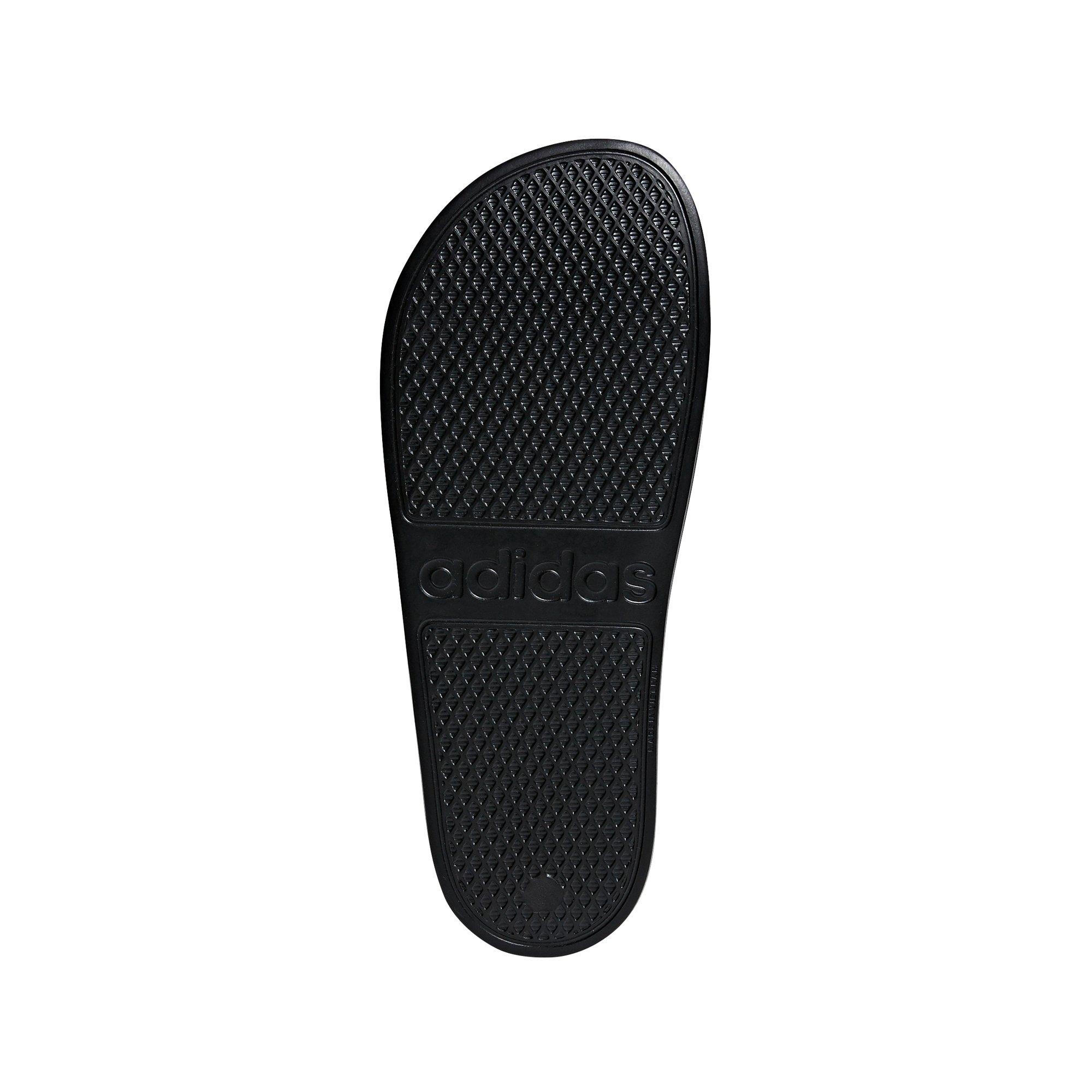 adidas Adilette Aqua "Core Black/Core Black" Unisex Slide - BLACK Thumbnail View 9