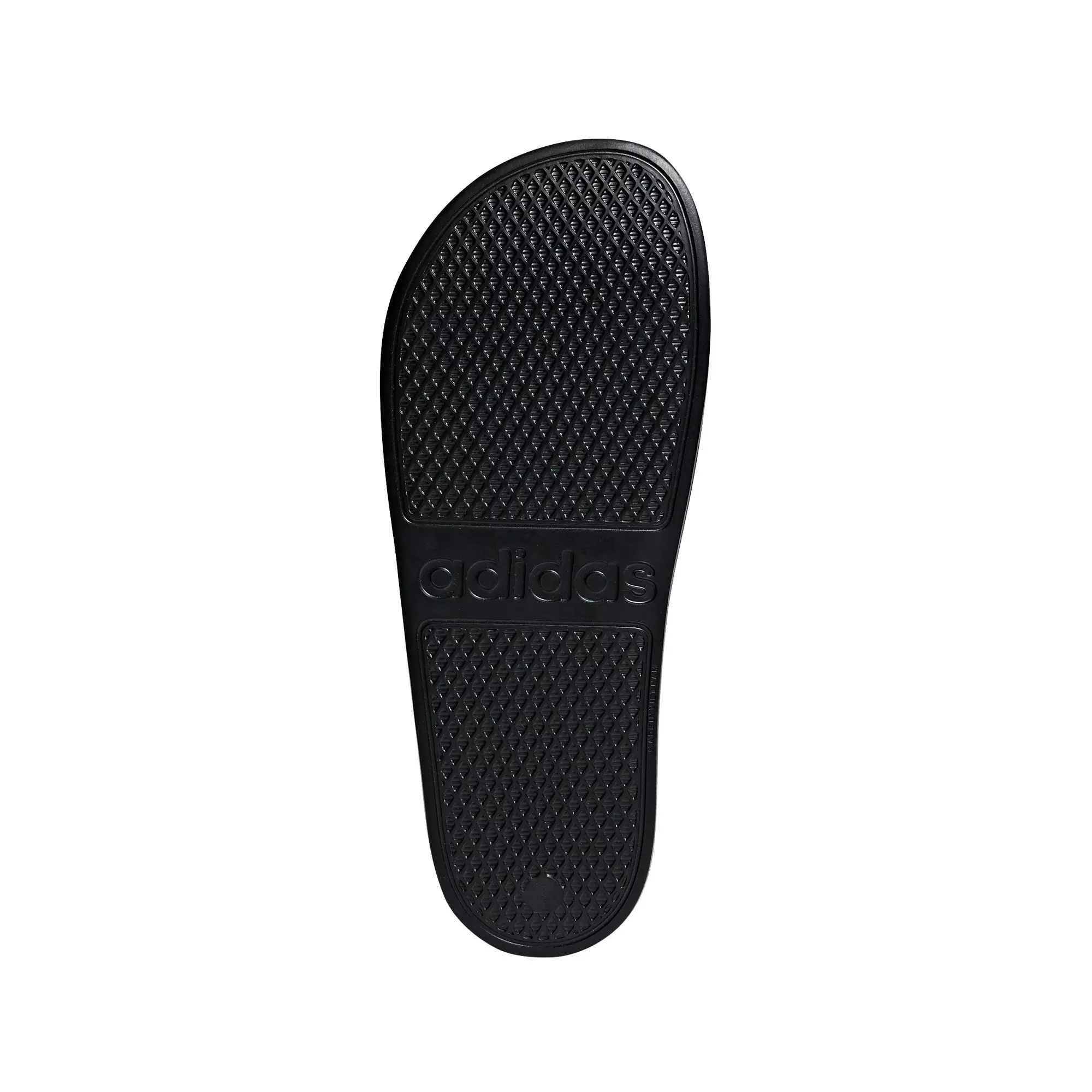 adidas Adilette Aqua "Core Black/Core Black" Unisex Slide - BLACK