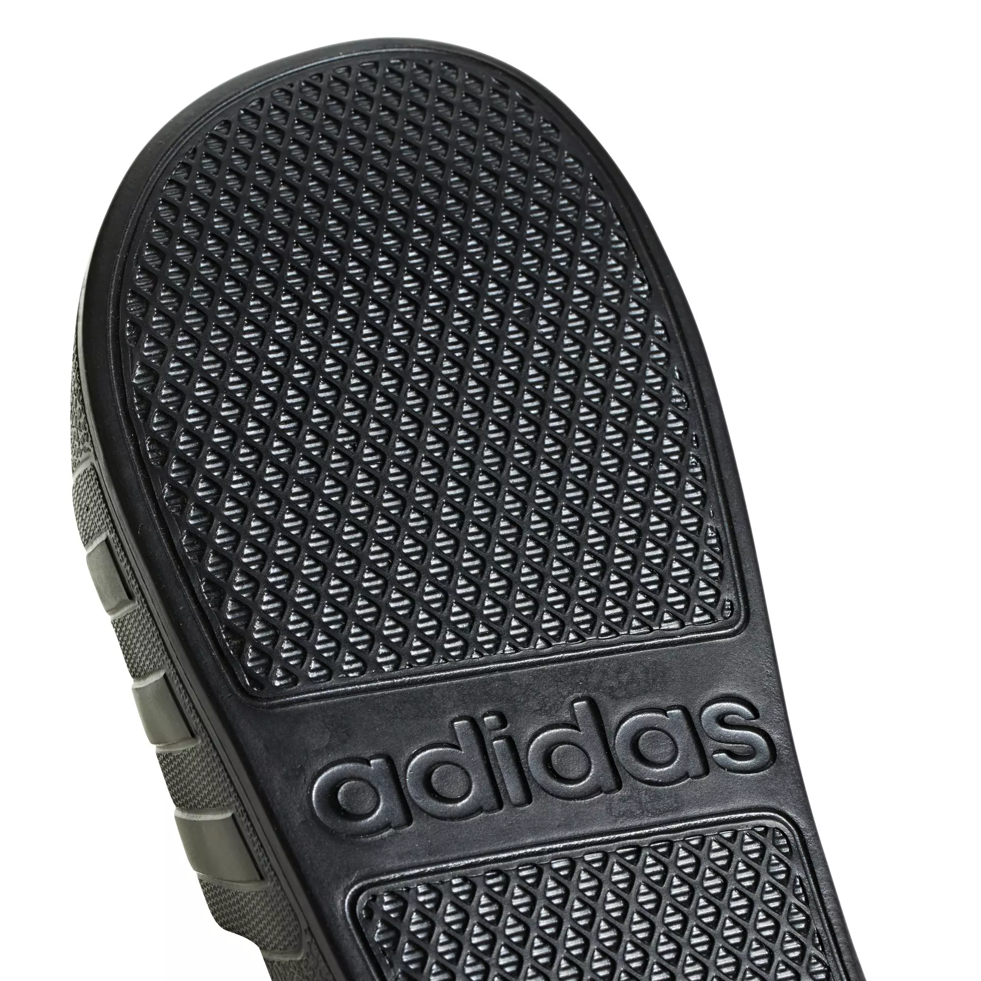 adidas Adilette Aqua "Core Black/Core Black" Unisex Slide - BLACK