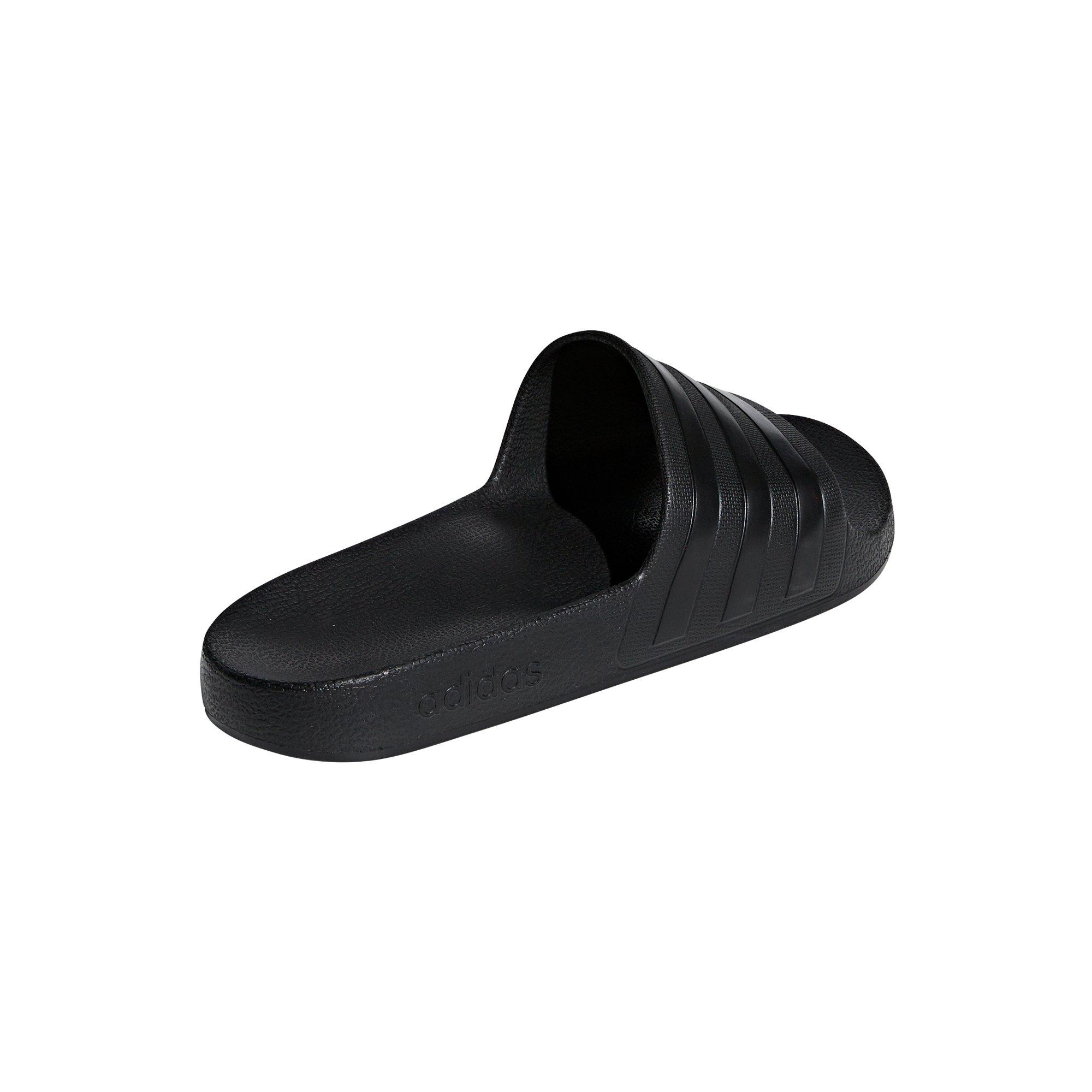 adidas Adilette Aqua "Core Black/Core Black" Unisex Slide - BLACK Thumbnail View 6