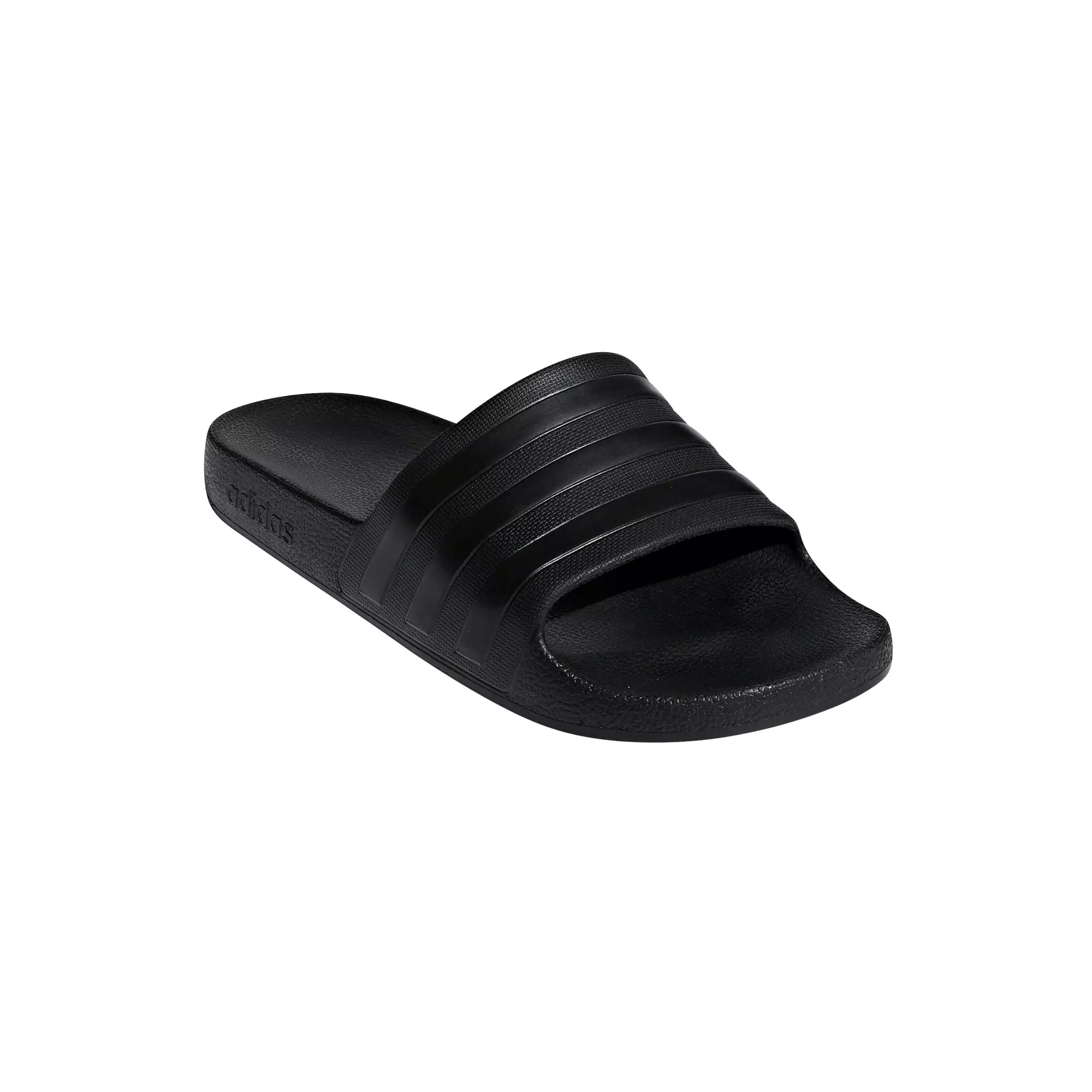 adidas Adilette Aqua "Core Black/Core Black" Unisex Slide - BLACK