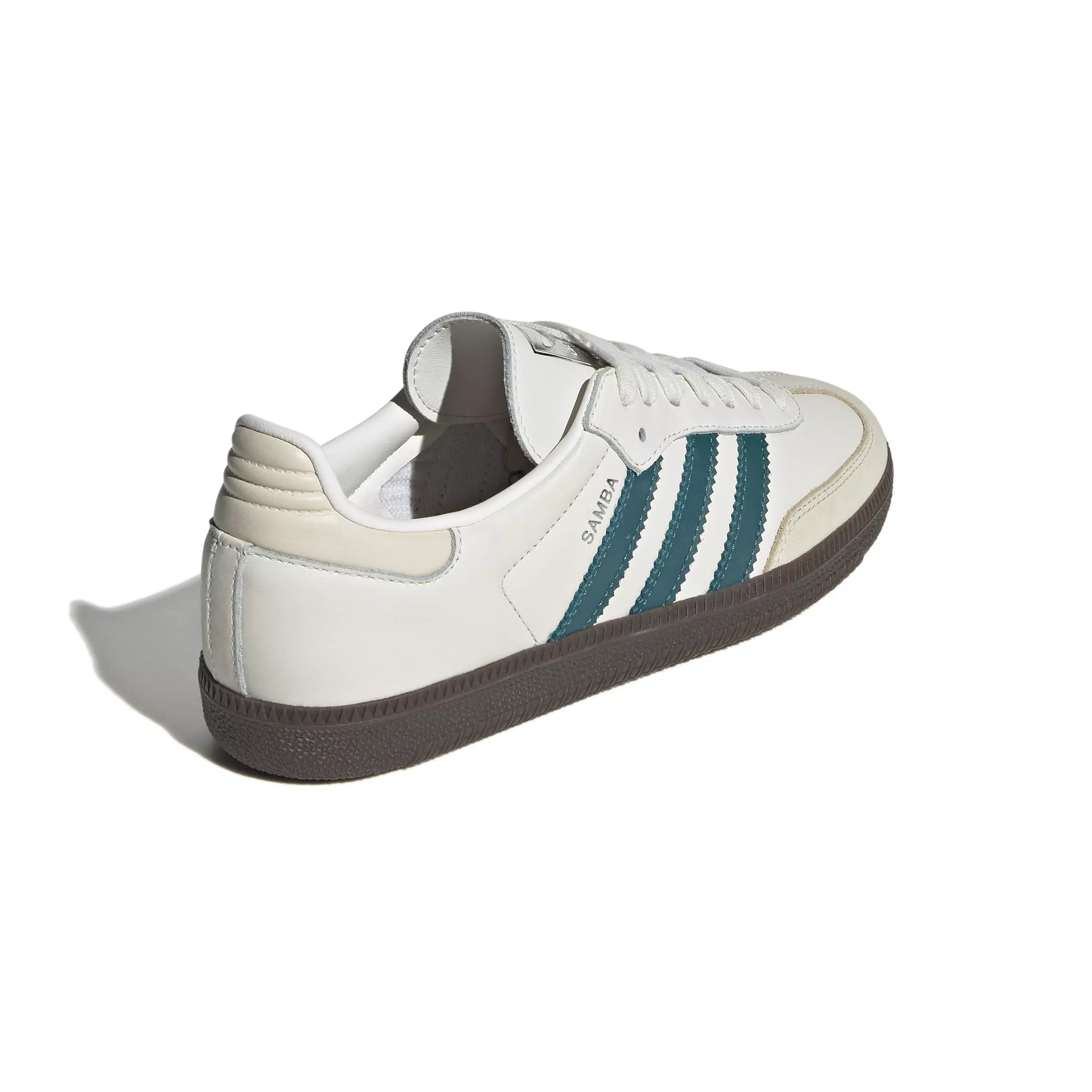adidas Originals Samba OG "Cloud White/Legacy Teal/Wonder White" Women's Shoe - WHITE/TEAL/WHITE