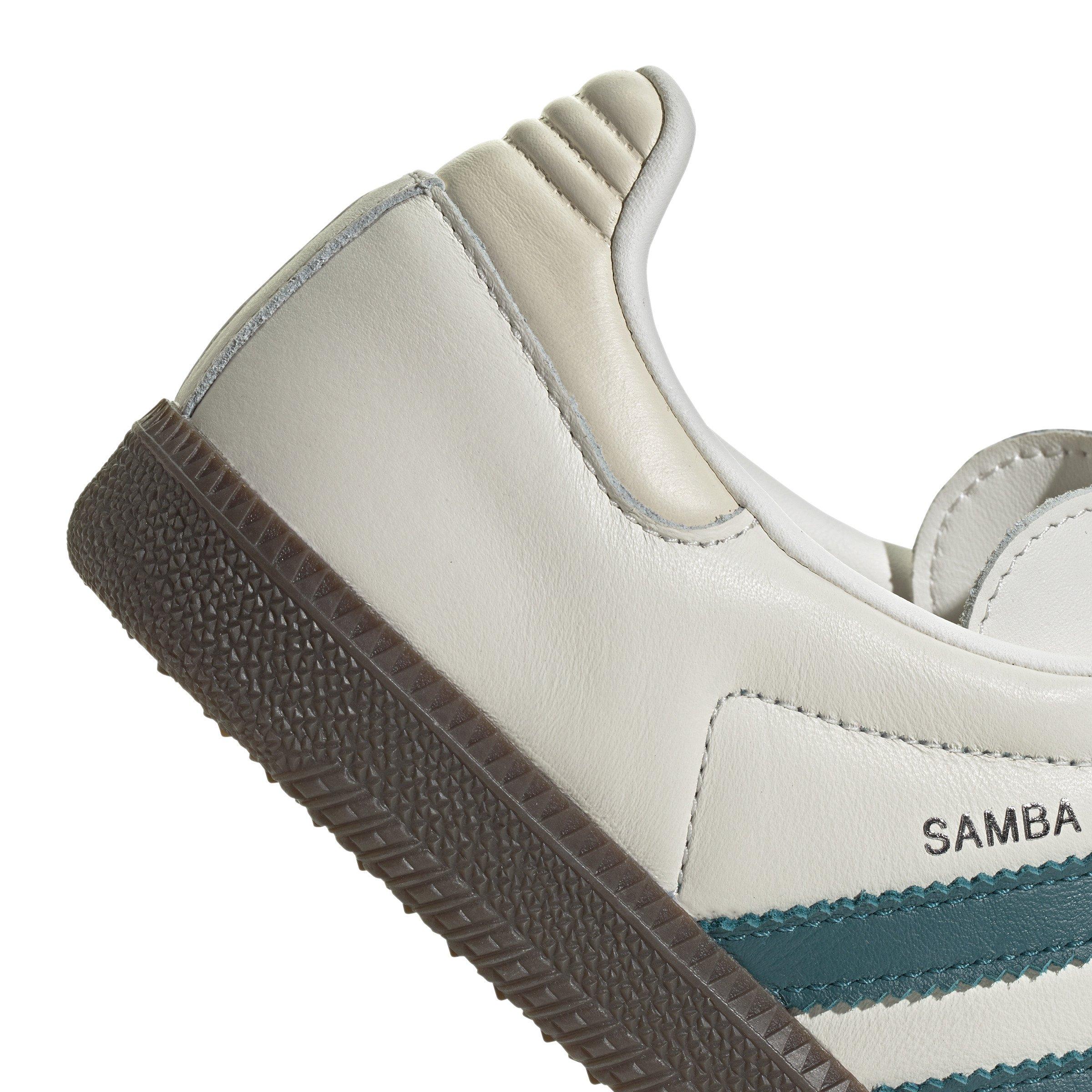 adidas Originals Samba OG Women's "Cloud White/Legacy Teal/Wonder White" Shoe