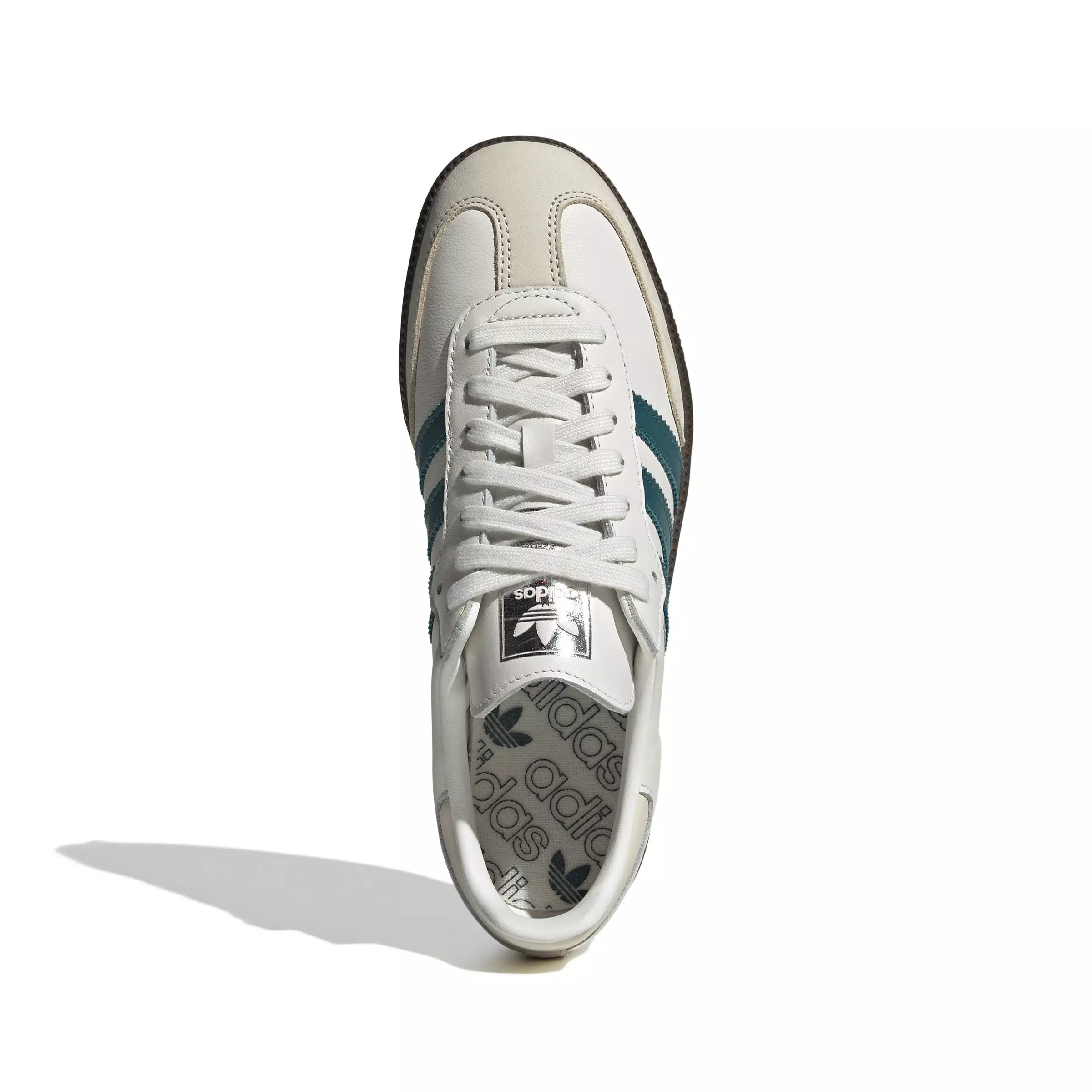 adidas Originals Samba OG "Cloud White/Legacy Teal/Wonder White" Women's Shoe - WHITE/TEAL/WHITE