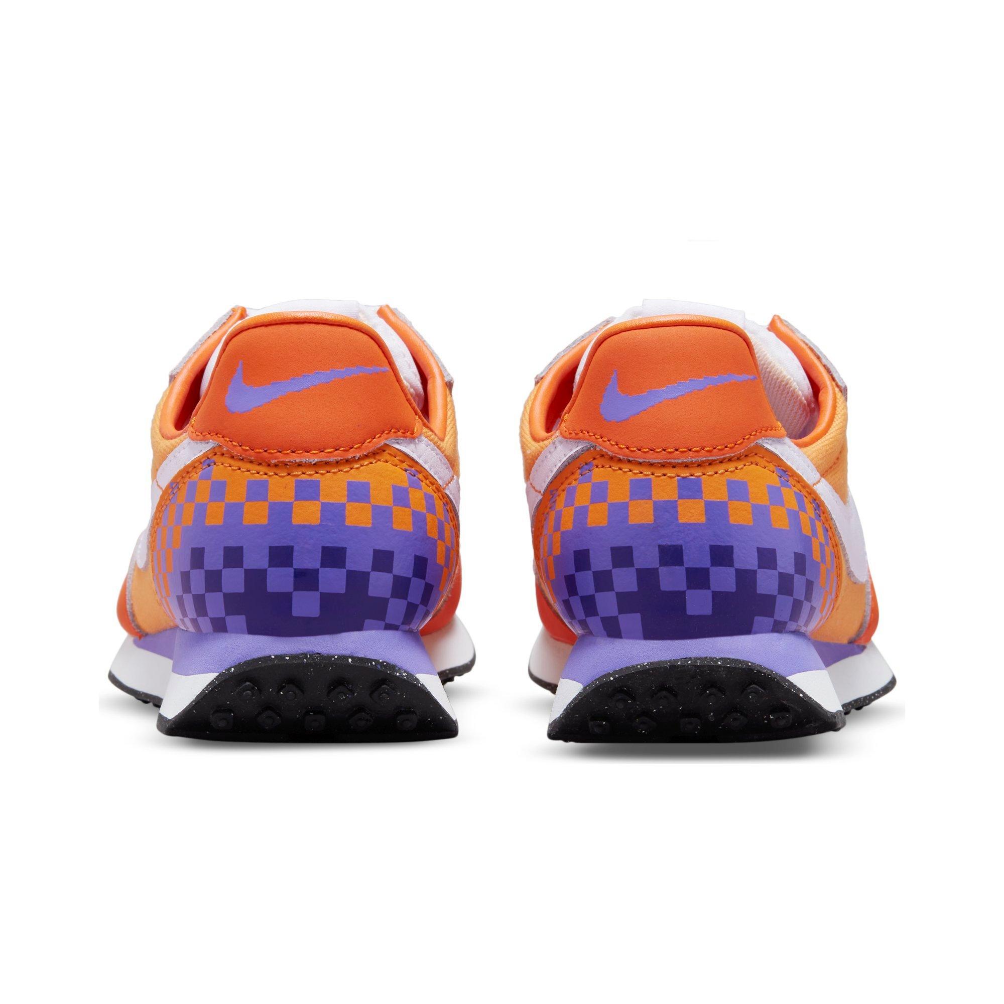 Nike Waffle Trainer 2 SE "Kumquat/White/Psychic Purple" Preschool Boys' Shoe - ORANGE Thumbnail View 5