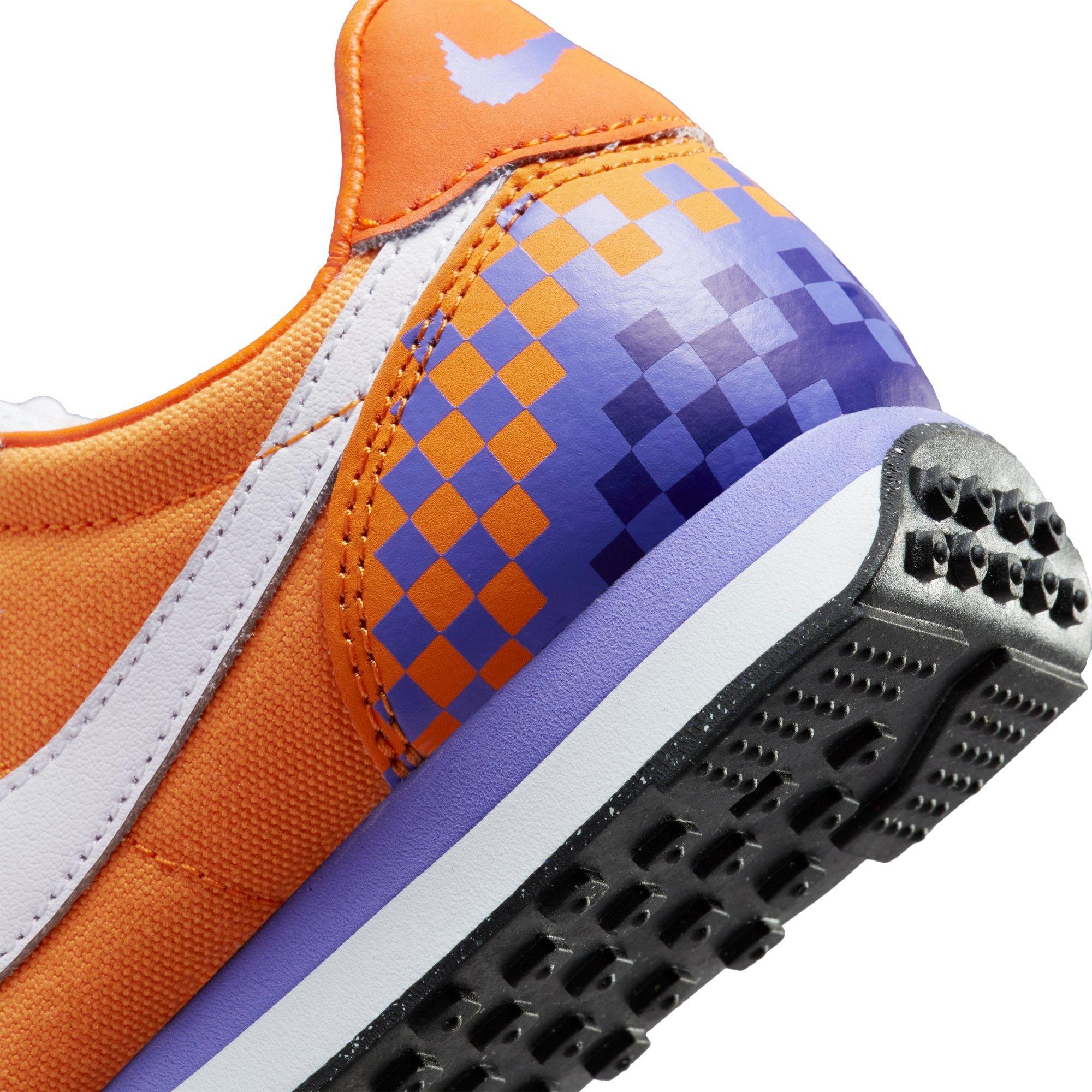 Nike Waffle Trainer 2 SE "Kumquat/White/Psychic Purple" Preschool Boys' Shoe - ORANGE Thumbnail View 8