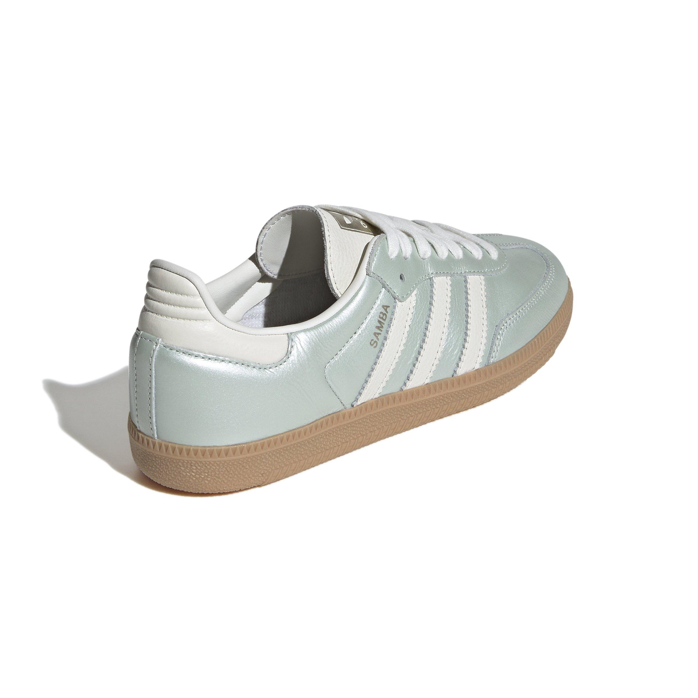 ☆大人気☆adidas Originals Samba Linen Green llic adidas Samba OG Linen Green Metallic (Women's) – Active