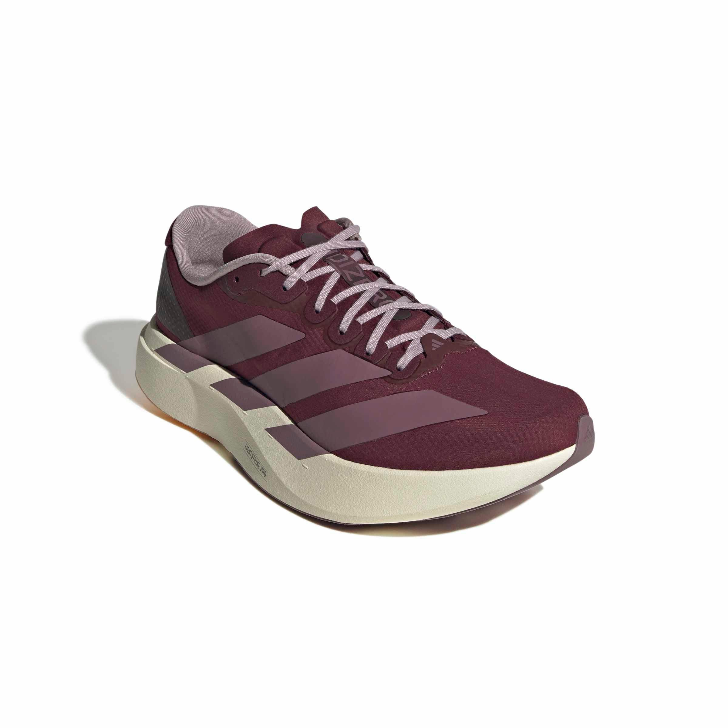 adidas Adizero EVO SL "Maroon/Shadow Fig/Preloved Fig" Men's Running Shoe - MAROON/FIG/FIG