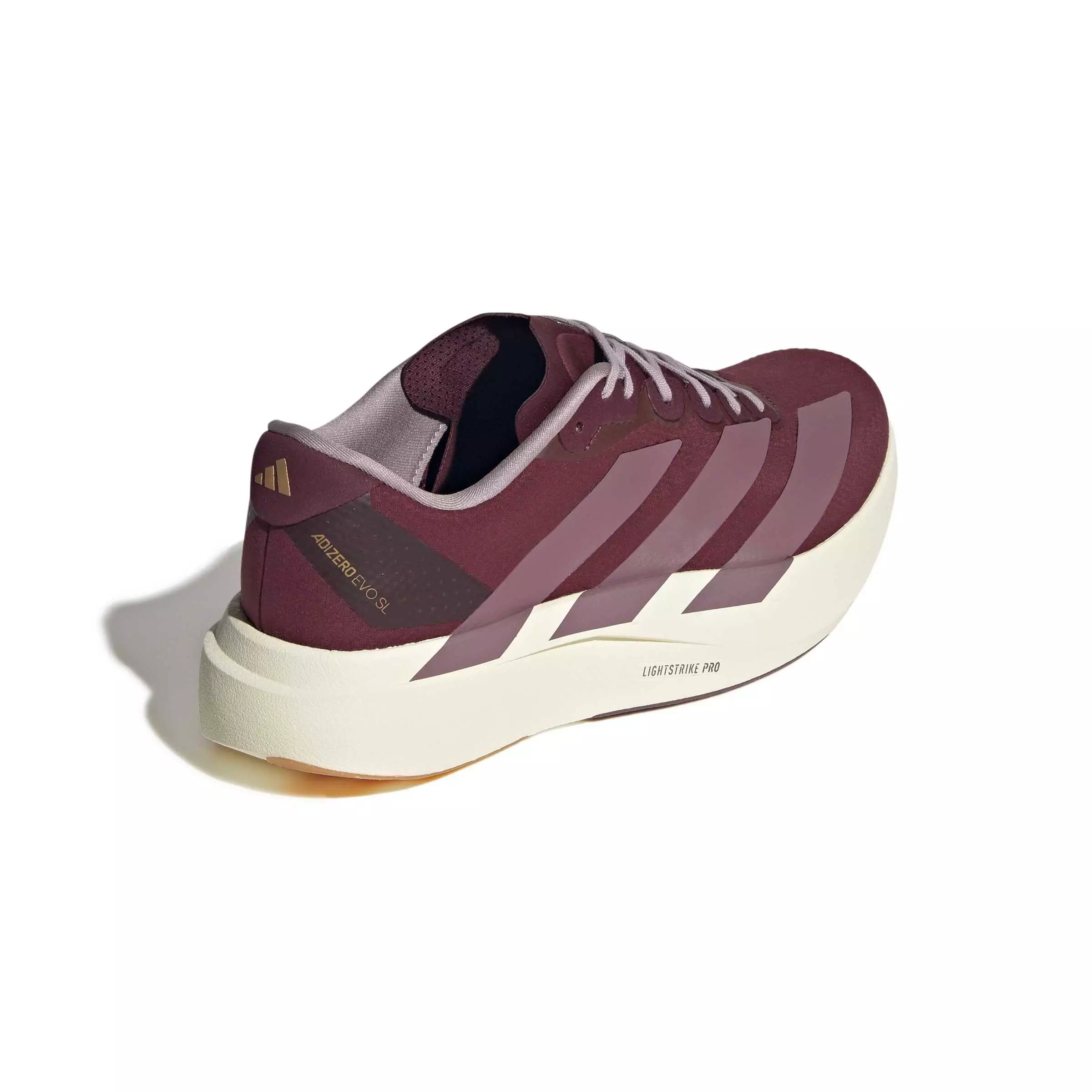 adidas Adizero EVO SL "Maroon/Shadow Fig/Preloved Fig" Men's Running Shoe - MAROON/FIG/FIG