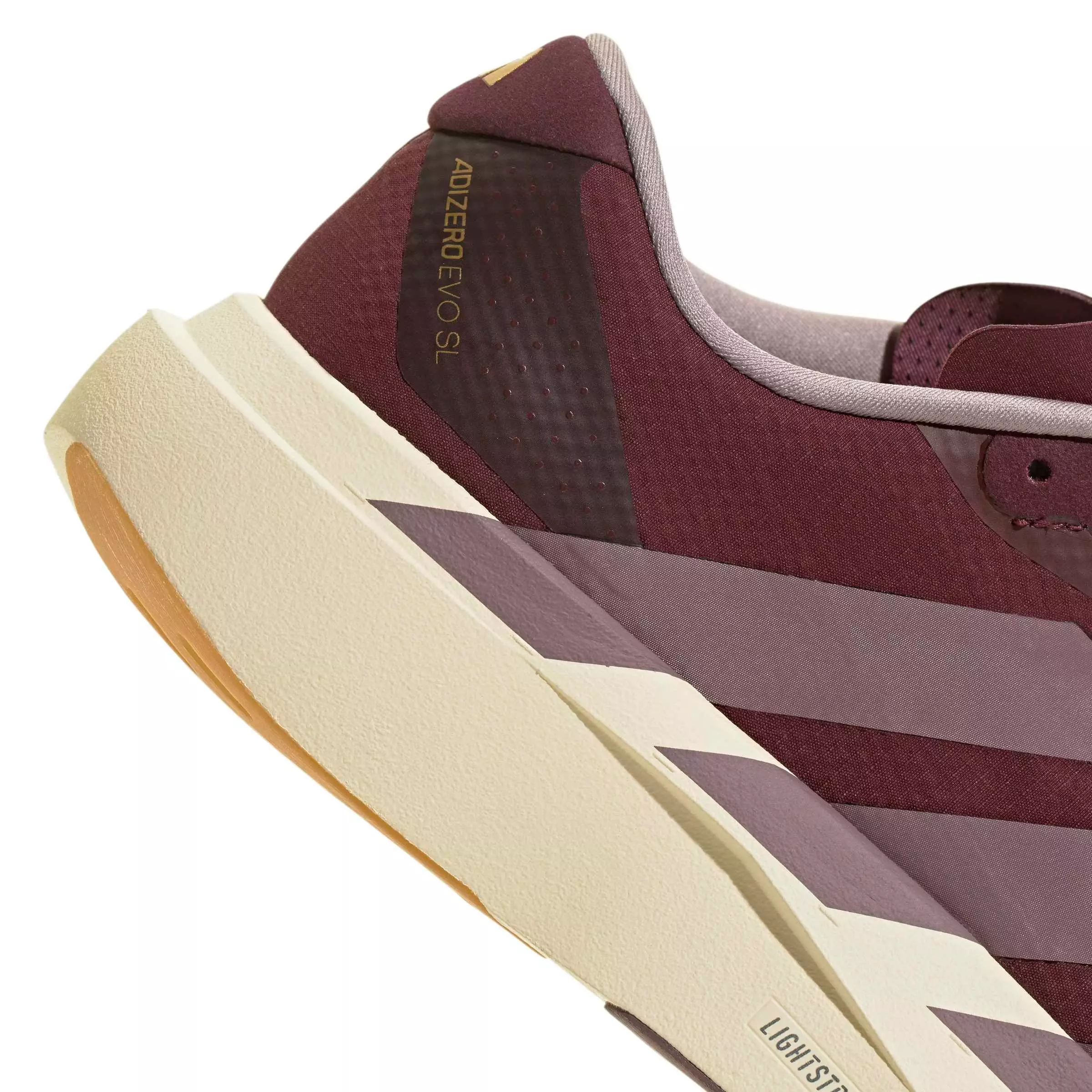 adidas Adizero EVO SL "Maroon/Shadow Fig/Preloved Fig" Men's Running Shoe - MAROON/FIG/FIG