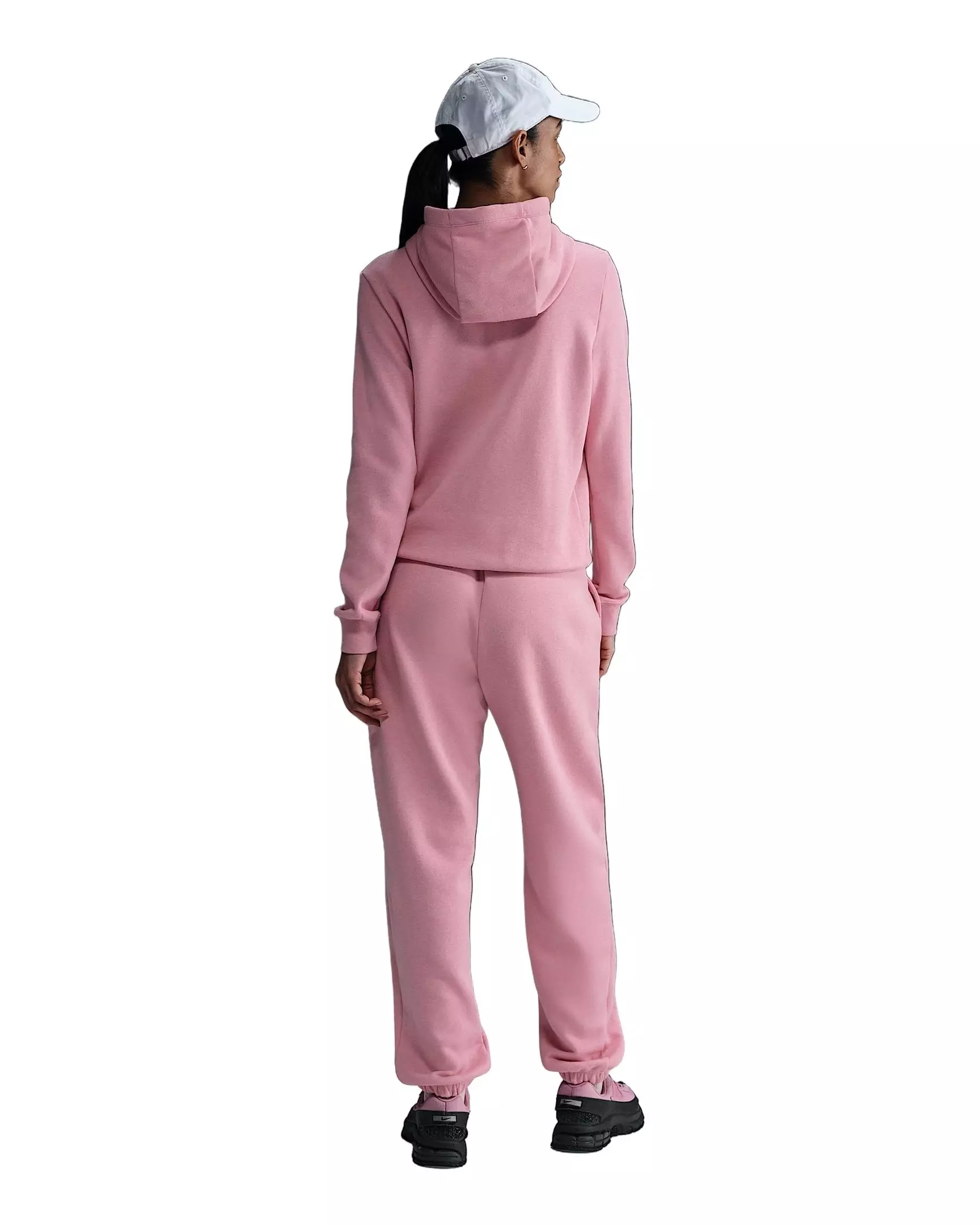 Nike Women's Sportswear Club Fleece Pullover Hoodie - Pink - PINK