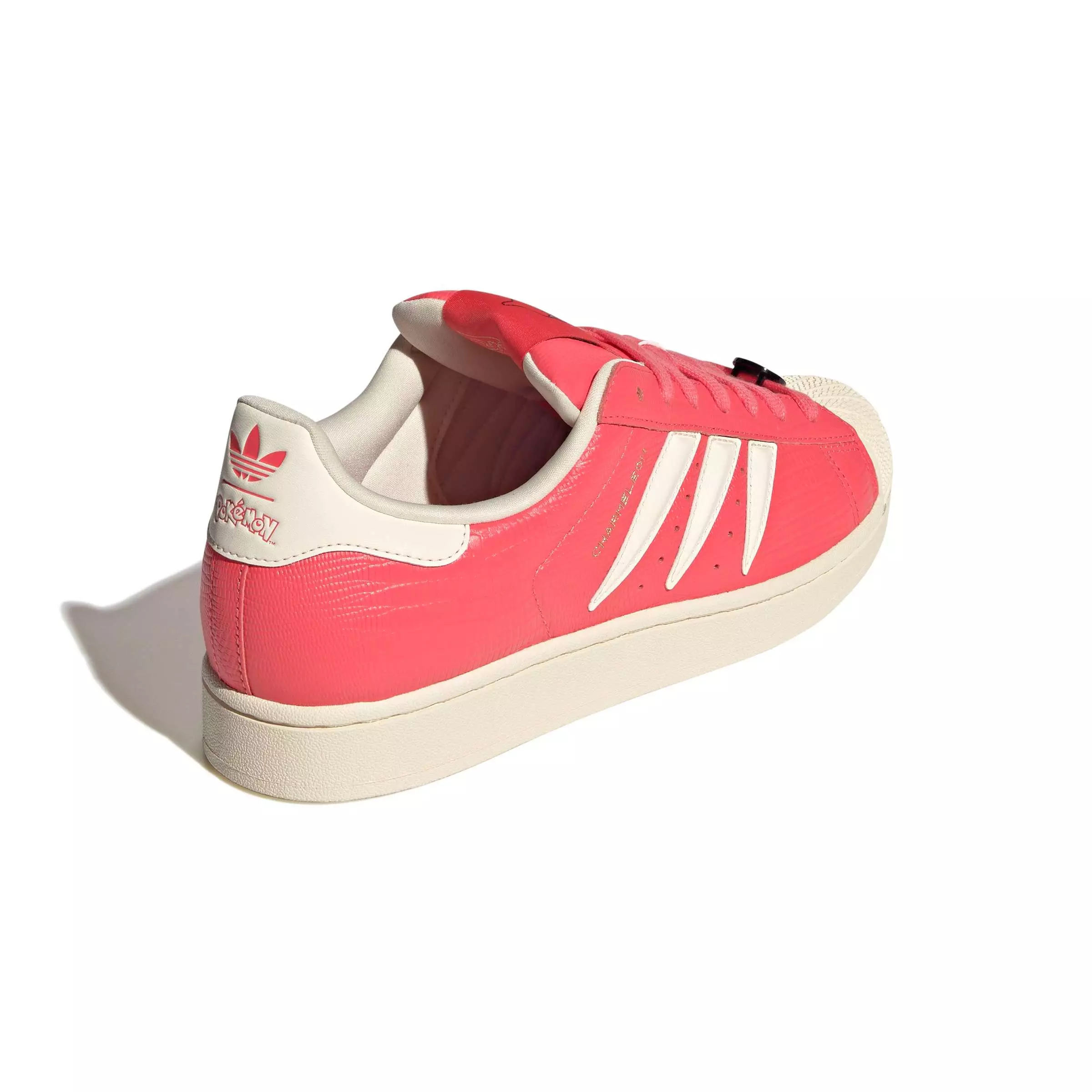 adidas Originals Pok&eacute;mon Superstar II "Charmeleon" Men's Shoe - SCARLET/SCARLET/CREAM