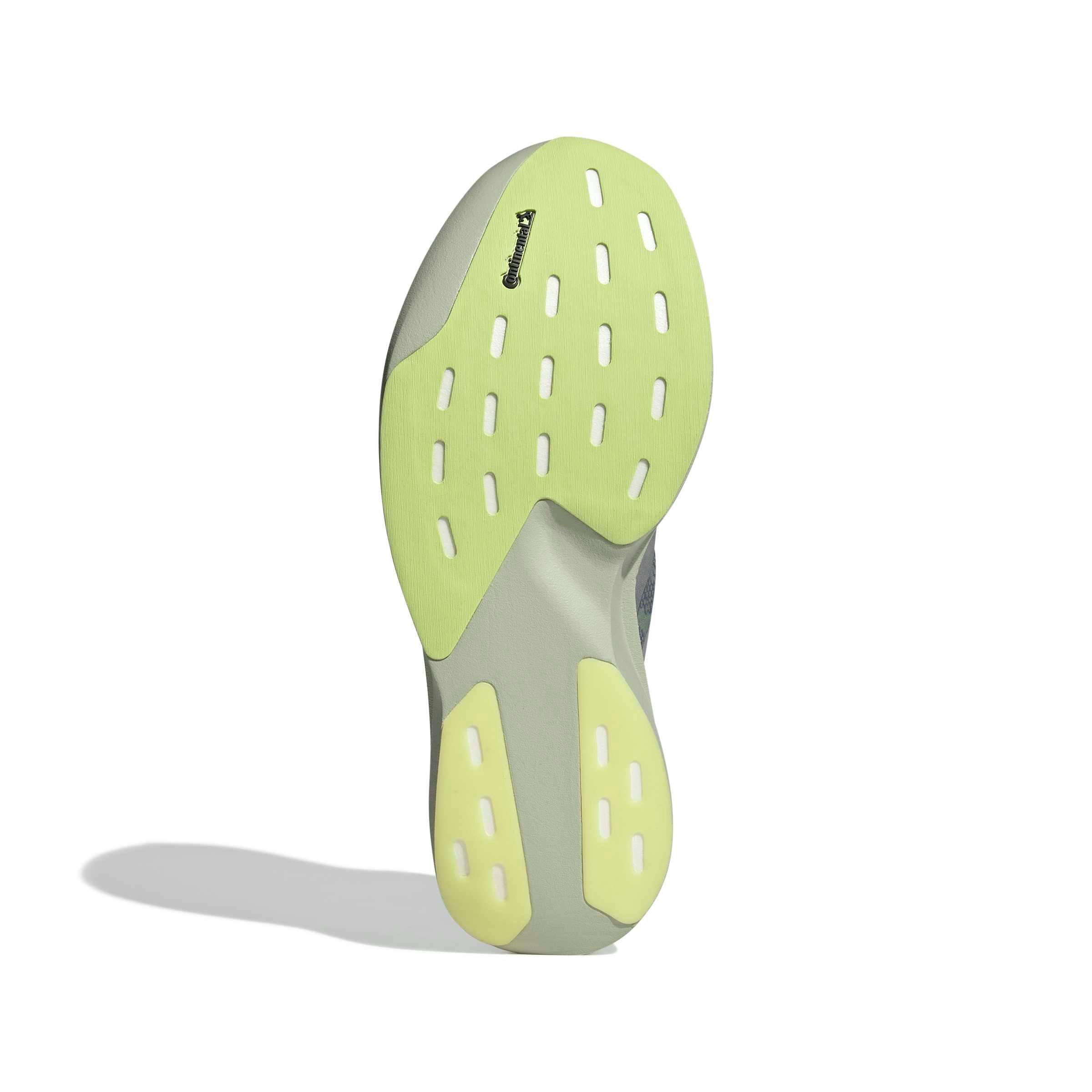 adidas Adizero EVO SL "Halo Green/Matte Silver/Semi Frozen Lemon" Men's Running Shoe - GREEN/SILVER/LEMON