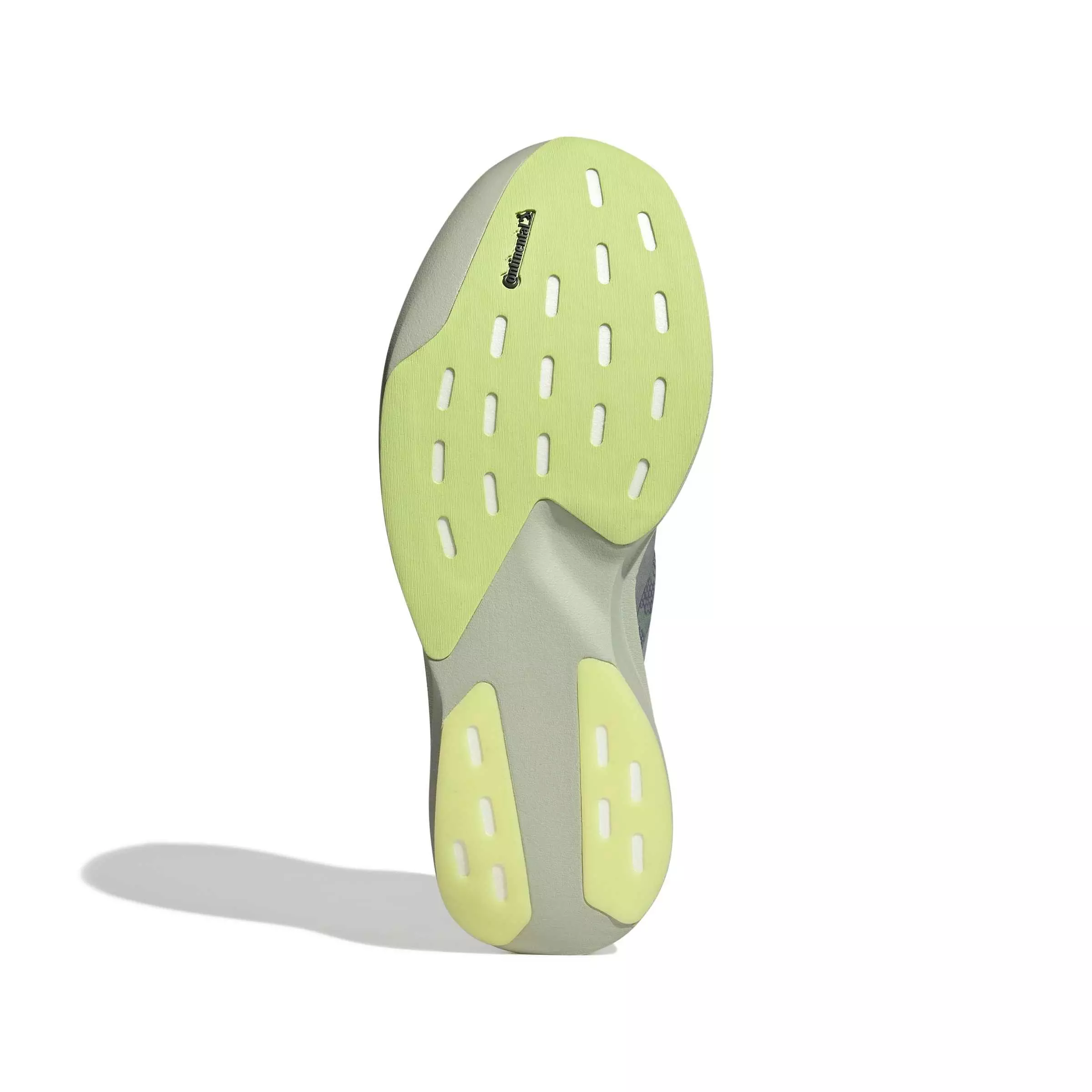 adidas Adizero EVO SL "Halo Green/Matte Silver/Semi Frozen Lemon" Men's Running Shoe - GREEN/SILVER/LEMON