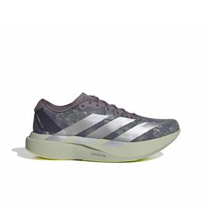 adidas Adizero EVO SL "Halo Green/Matte Silver/Semi Frozen Lemon" Men's Running Shoe - GREEN/SILVER/LEMON