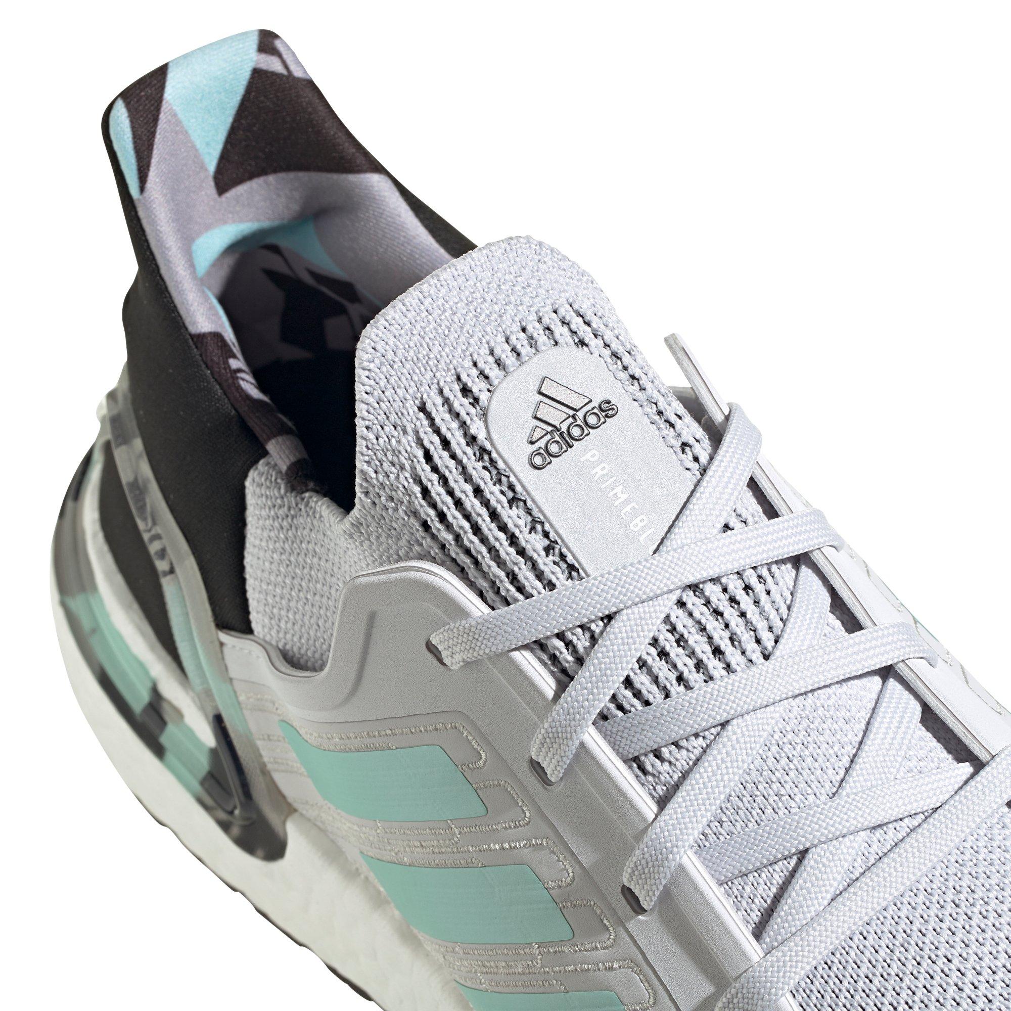 adidas UltraBoost 20 Dash Grey/Frost Mint/Core Black Men's Running Shoe -  Hibbett | City Gear