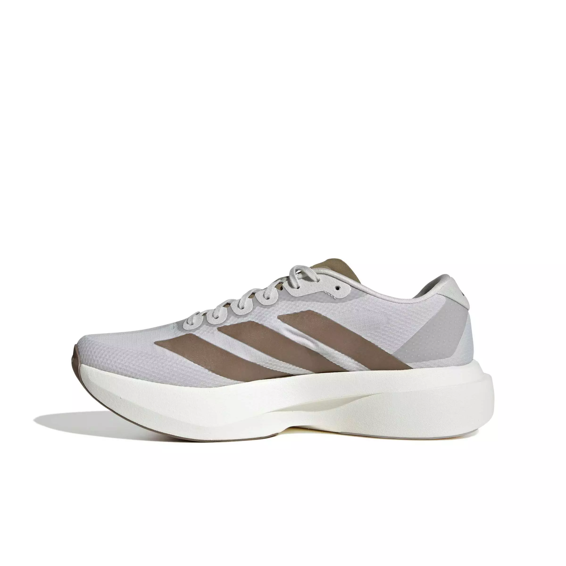 adidas Adizero EVO SL "Grey One/Grey One/Khaki Six" Men's Running Shoe - GREY/GREY/KHAKI
