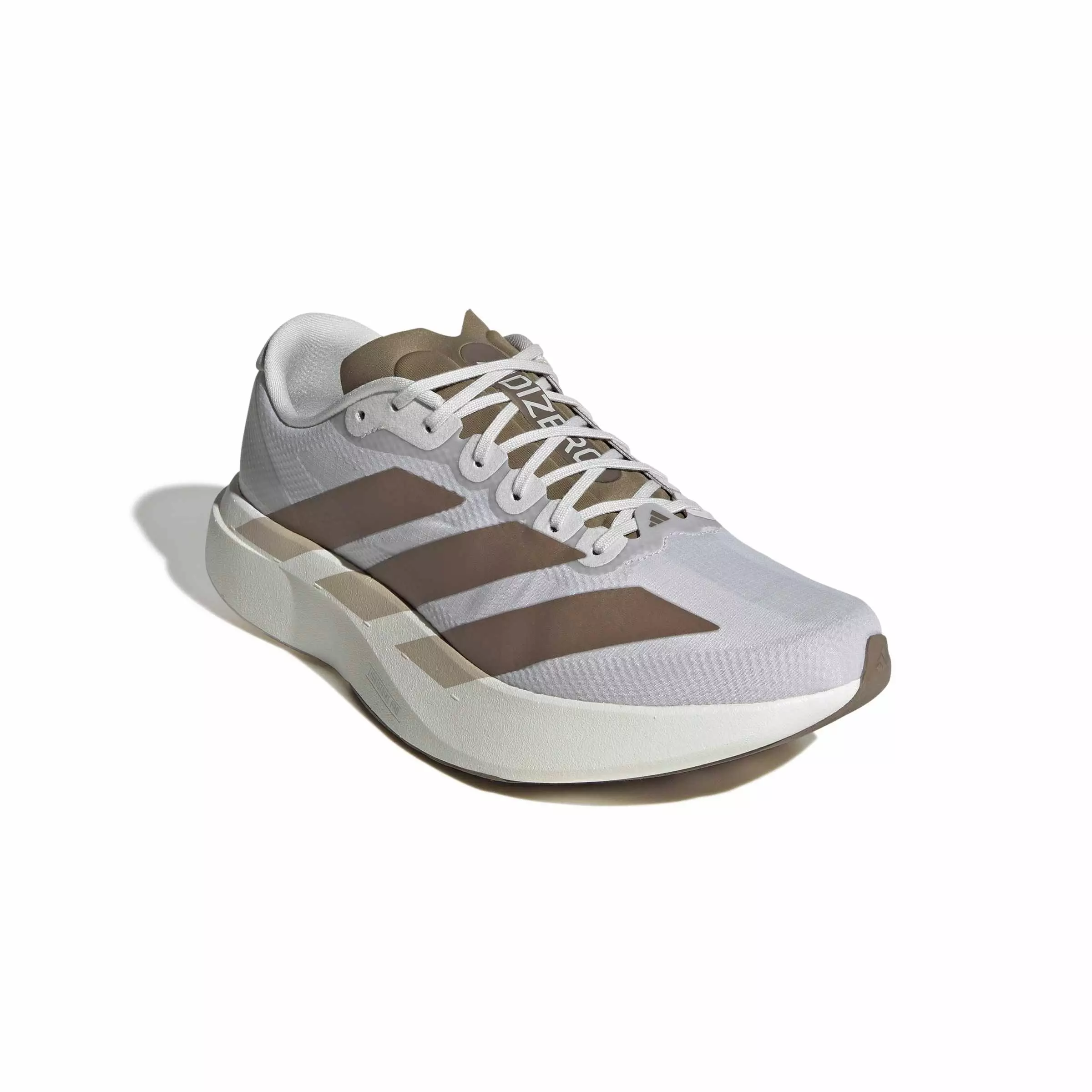adidas Adizero EVO SL "Grey One/Grey One/Khaki Six" Men's Running Shoe - GREY/GREY/KHAKI