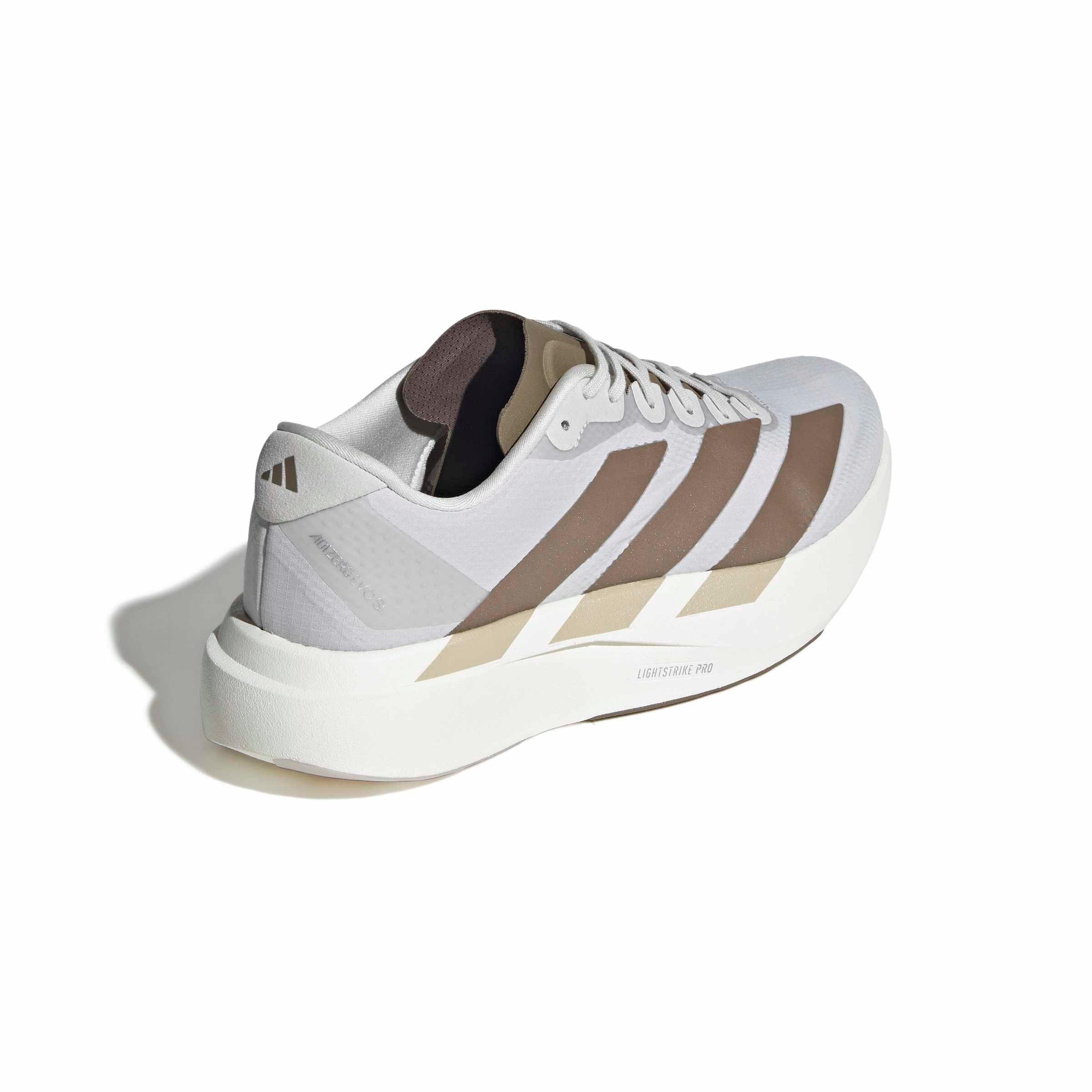 adidas Adizero EVO SL "Grey One/Grey One/Khaki Six" Men's Running Shoe - GREY/GREY/KHAKI