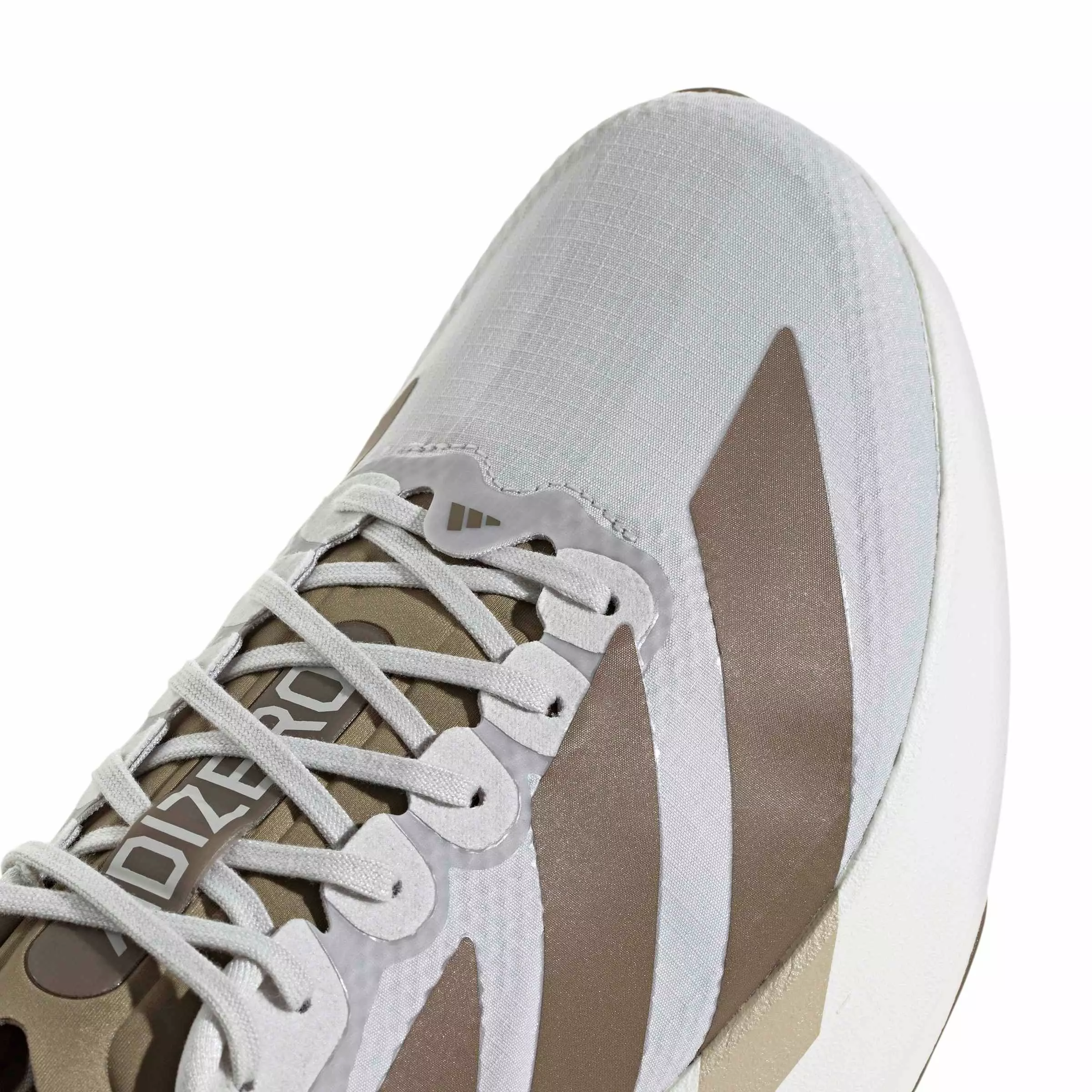 adidas Adizero EVO SL "Grey One/Grey One/Khaki Six" Men's Running Shoe - GREY/GREY/KHAKI