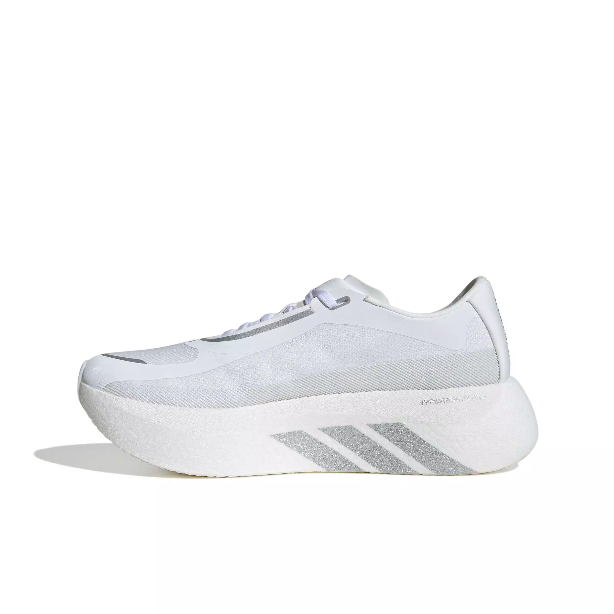 adidas Hyperboost Edge "Ftwr White/Silver Met./Zero Metallic" Men's Running Shoe - WHITE/SILVER/ZERO