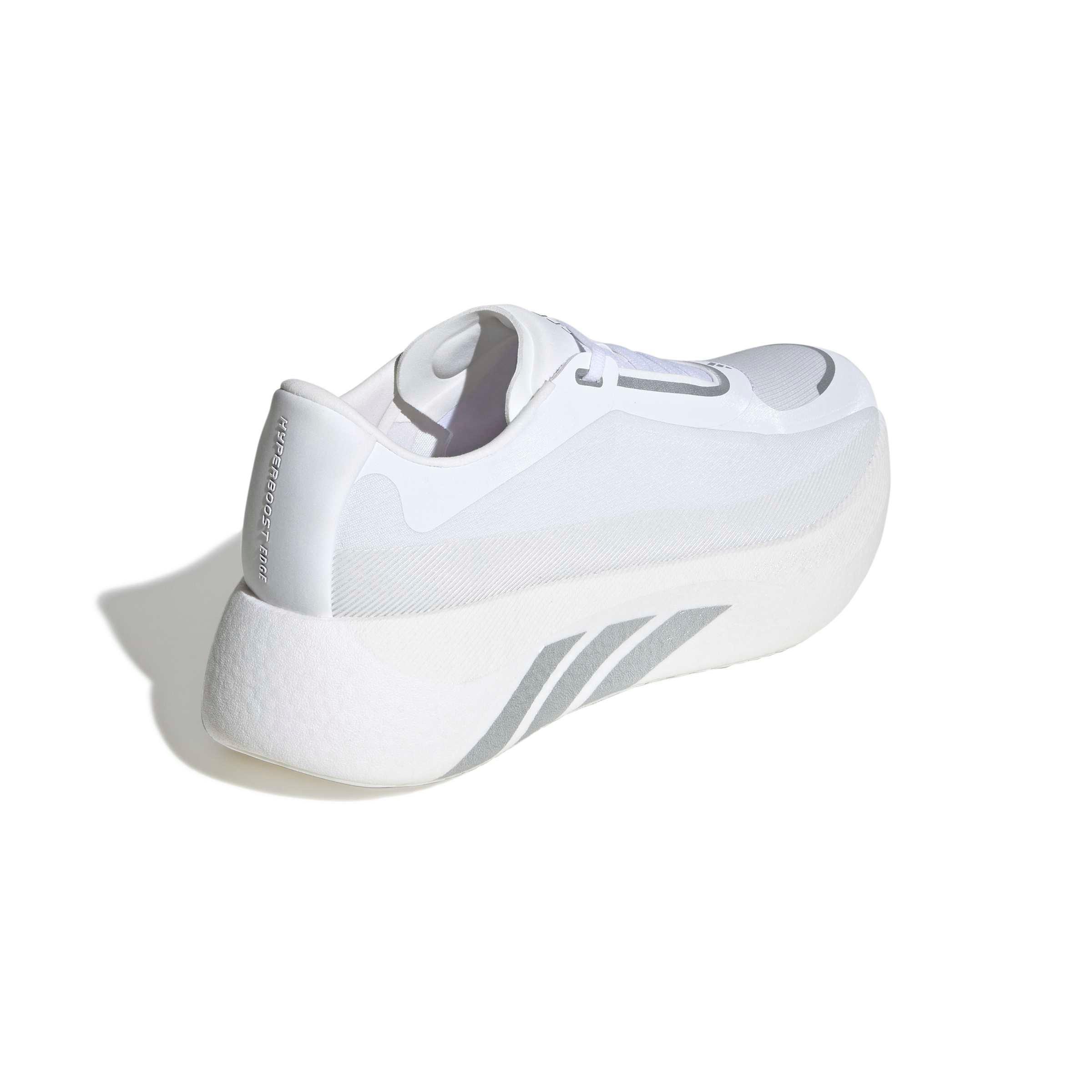adidas Hyperboost Edge "Ftwr White/Silver Met./Zero Metallic" Men's Running Shoe - WHITE/SILVER/ZERO
