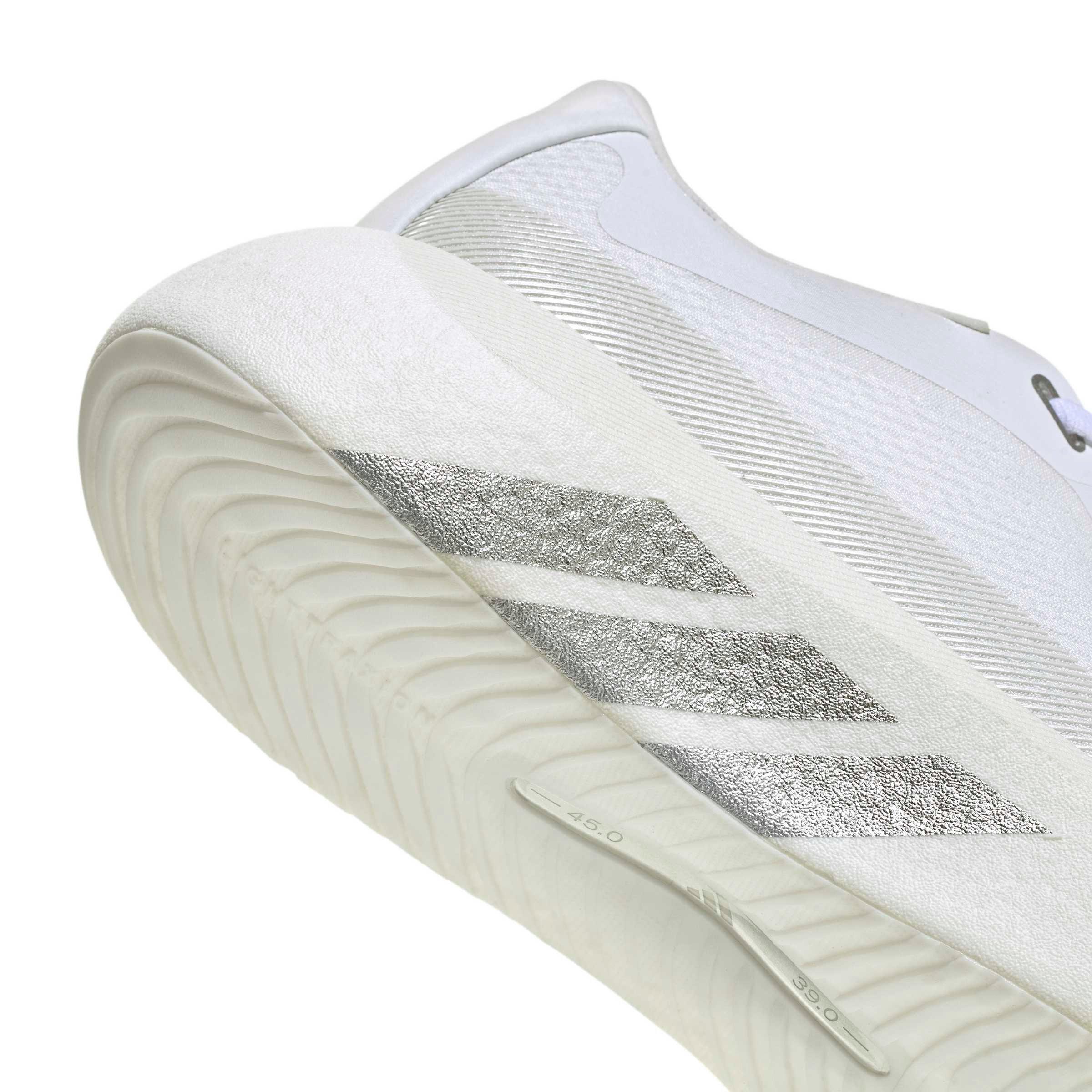 adidas Hyperboost Edge "Ftwr White/Silver Met./Zero Metallic" Men's Running Shoe - WHITE/SILVER/ZERO
