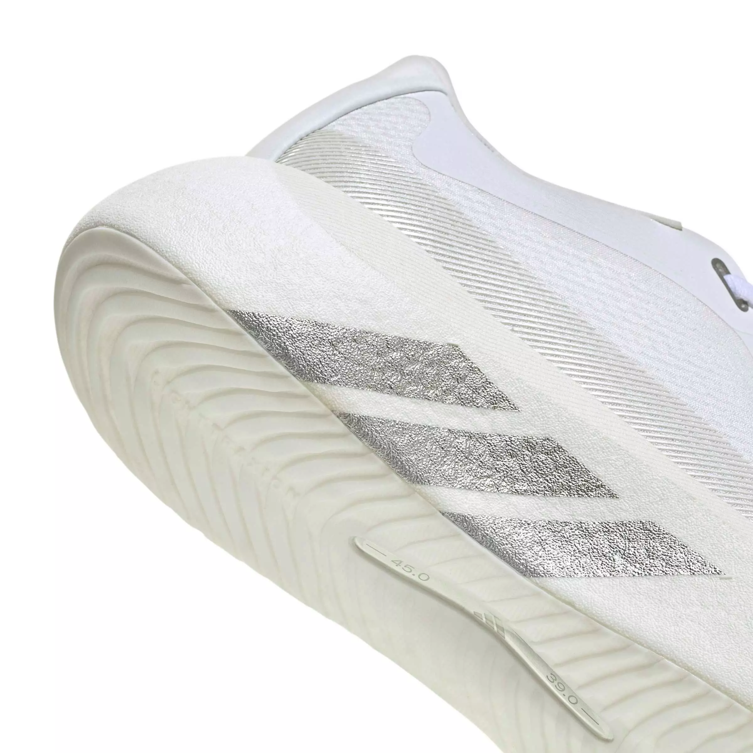 adidas Hyperboost Edge "Ftwr White/Silver Met./Zero Metallic" Men's Running Shoe - WHITE/SILVER/ZERO