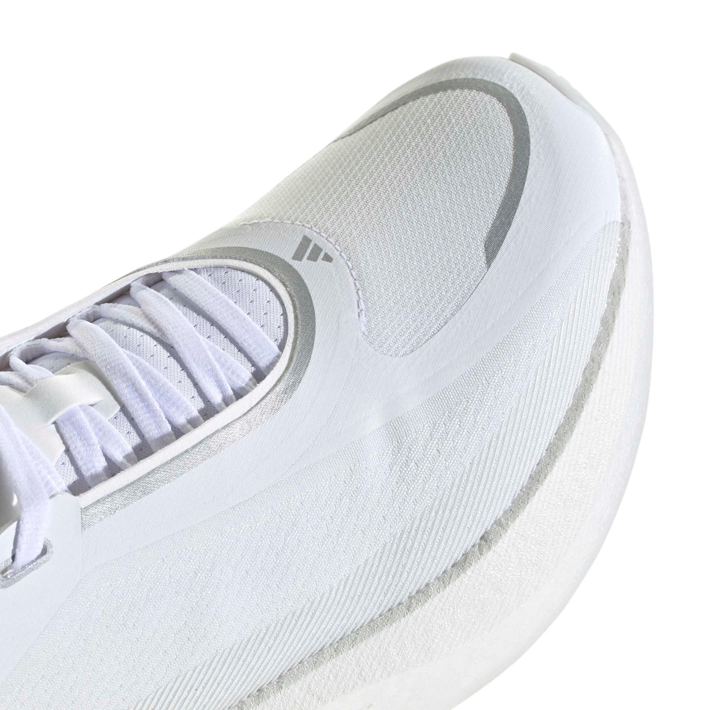adidas Hyperboost Edge "Ftwr White/Silver Met./Zero Metallic" Men's Running Shoe - WHITE/SILVER/ZERO
