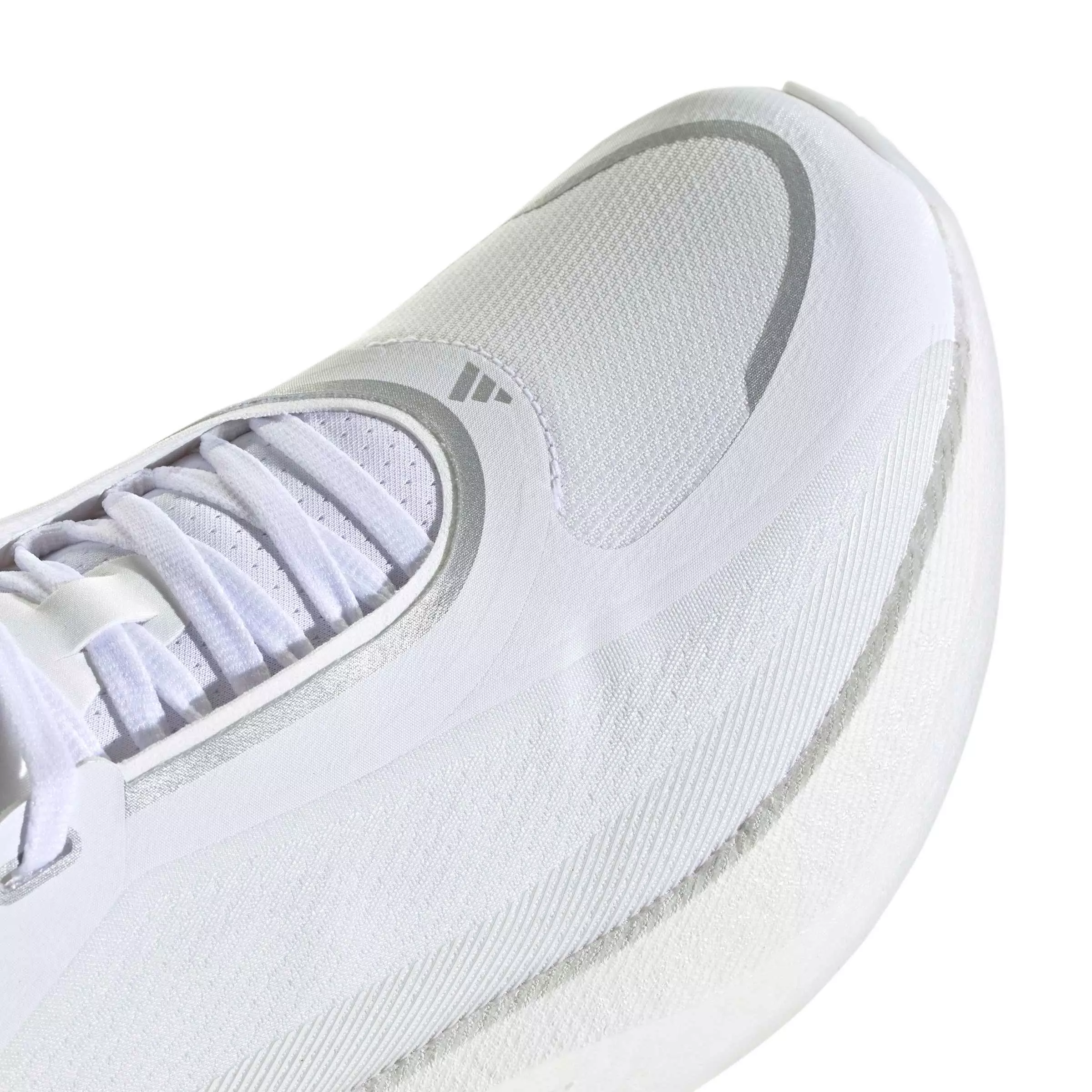 adidas Hyperboost Edge "Ftwr White/Silver Met./Zero Metallic" Men's Running Shoe - WHITE/SILVER/ZERO