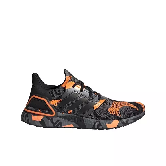 adidas UltraBoost 20 Black/Signal Orange" Men's Running Shoe - Hibbett | City Gear